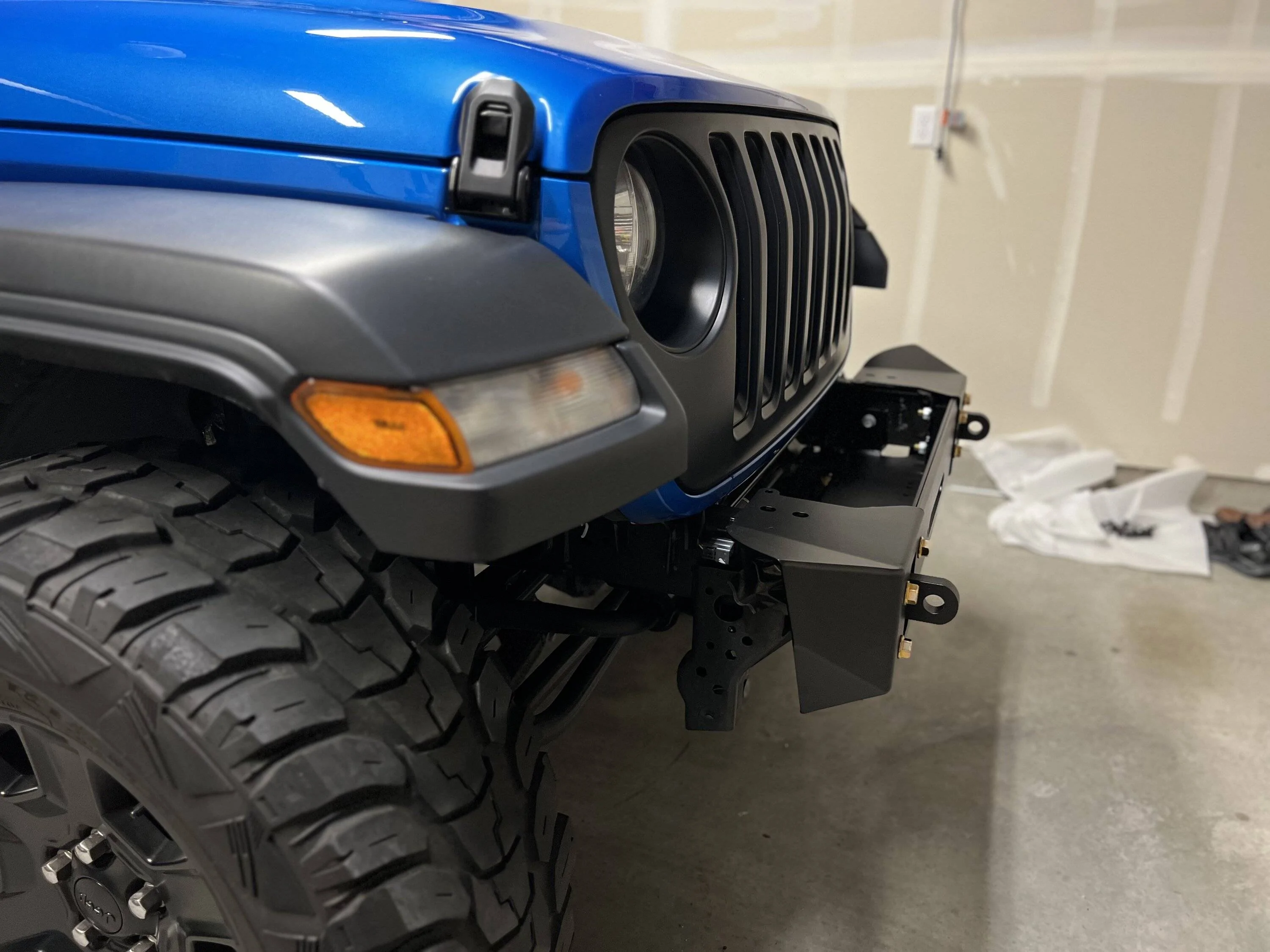 Jeep Wrangler JL Metalcloak front stubby bumper IMG_4353