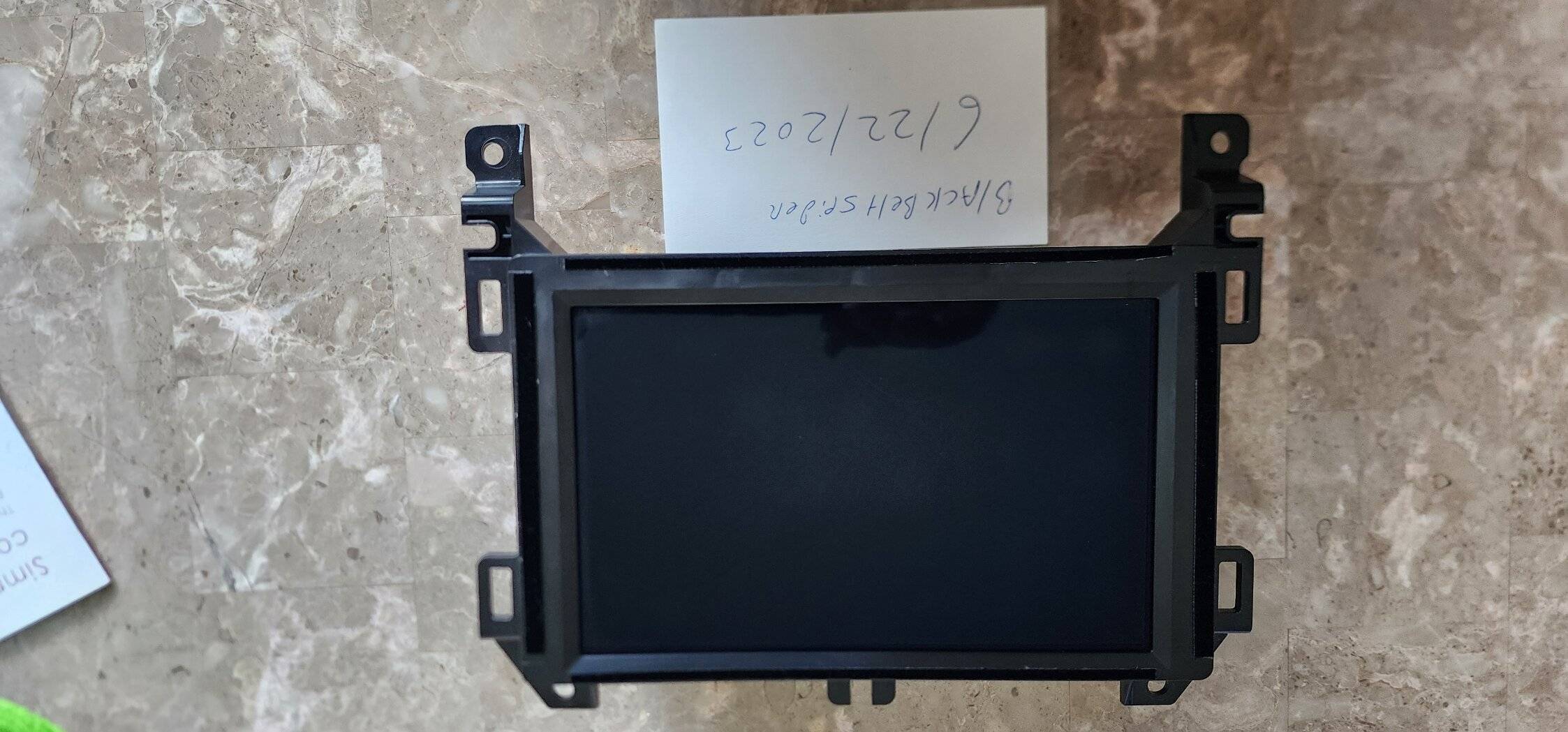 Jeep Wrangler JL 7" Uconnect with Sirius XM, bezel and unlock code 20230622_110913