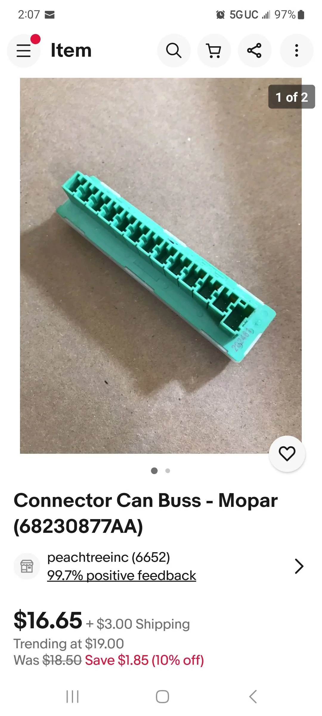 Jeep Wrangler JL Can bus block question Screenshot_20230622_140741_eBay