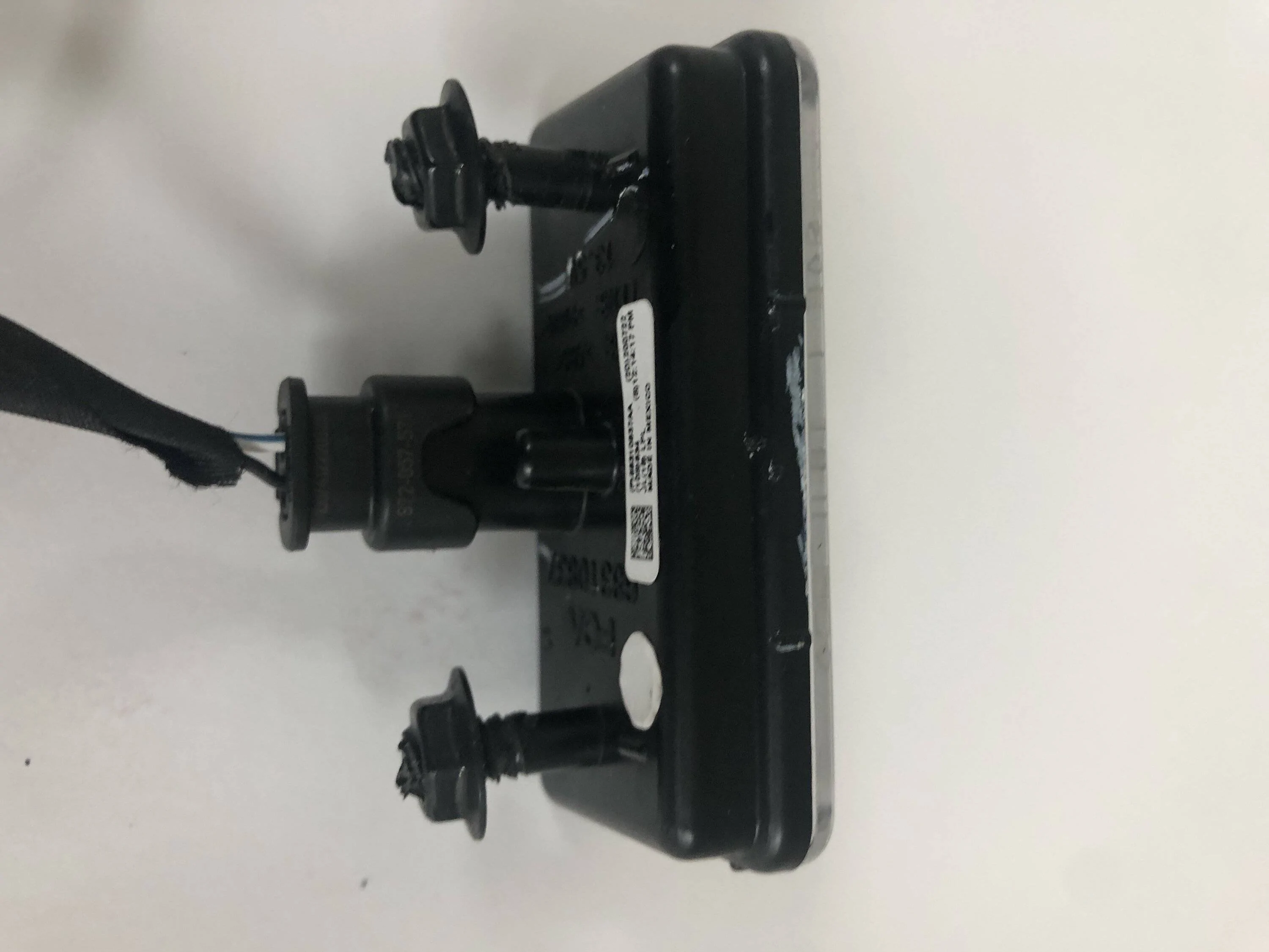 Jeep Wrangler JL Rear license plate light IMG_1379