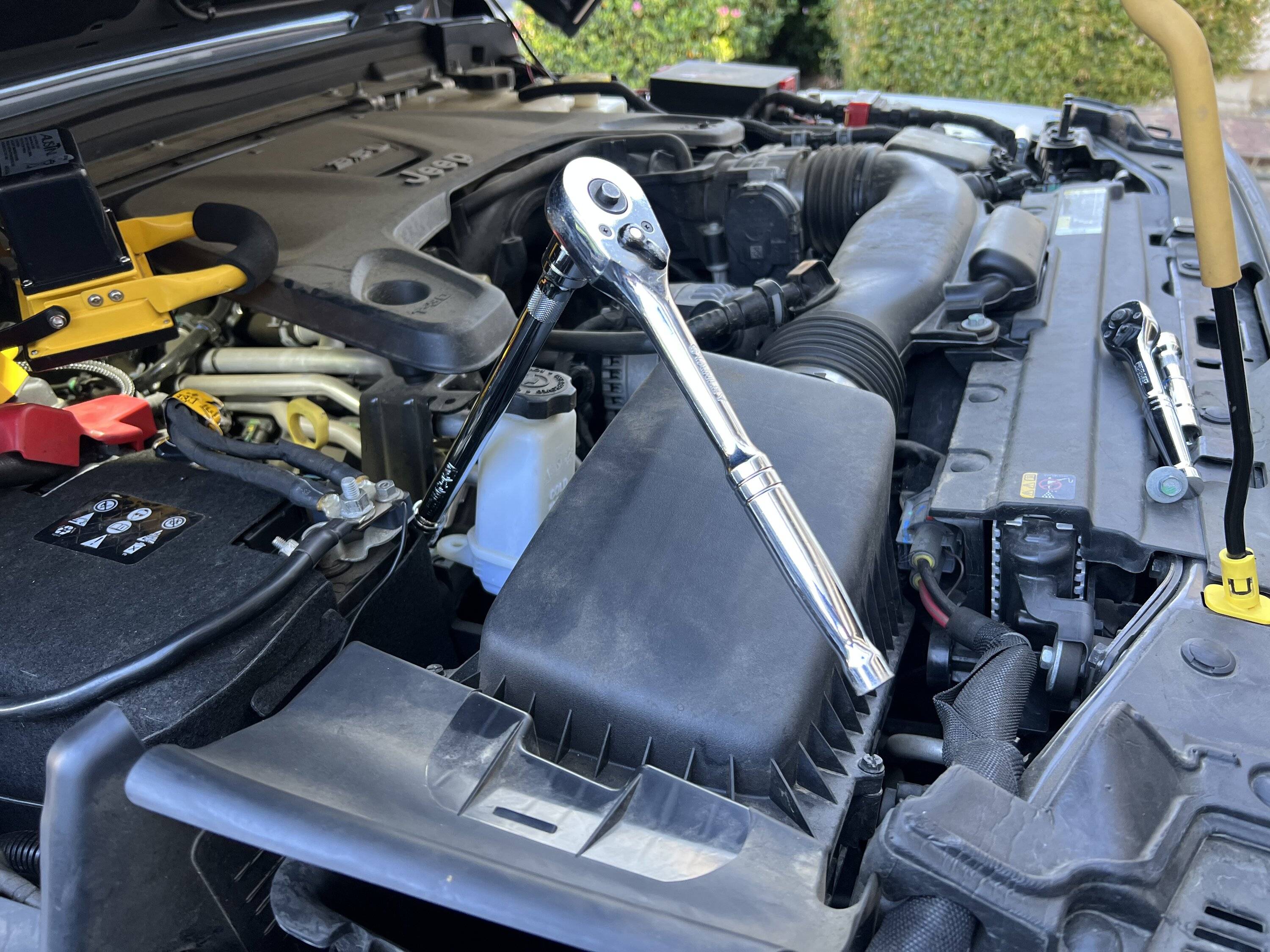 Jeep Wrangler JL Installing Metalcloak skids IMG_4390