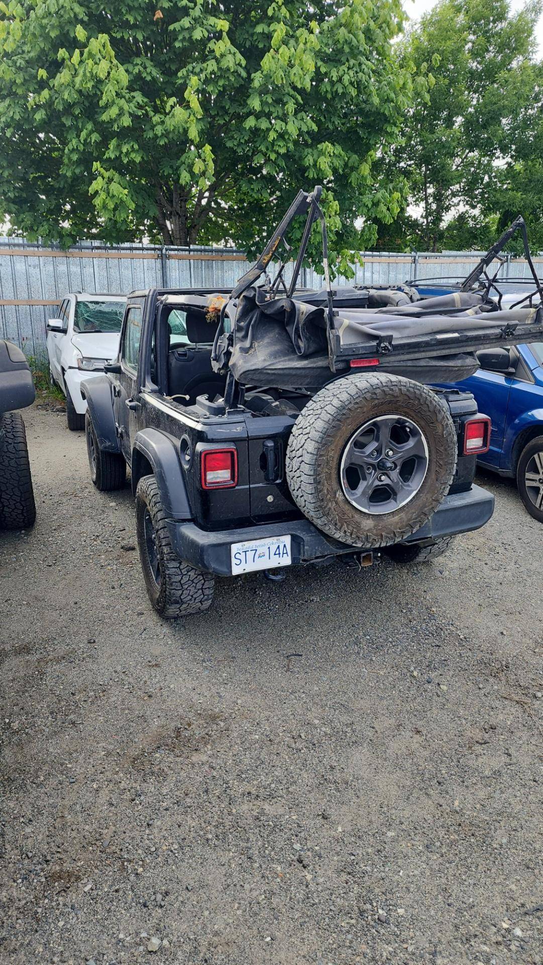 Jeep Wrangler JL HELP! - Is this a write off? Interested in your thoughts rear roll bar wrecked