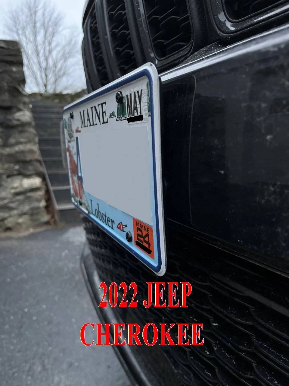 Jeep Wrangler JL Maximus 3 Stealth License Plate Bracket jeep grand cherokee - Copy