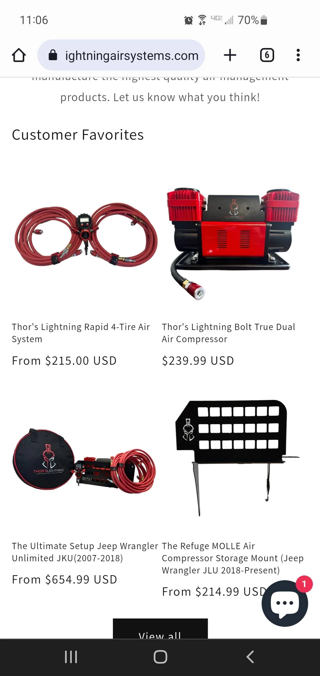 Jeep Wrangler JL Portable Air Compressor ? Screenshot_20230628-110654_Chrom
