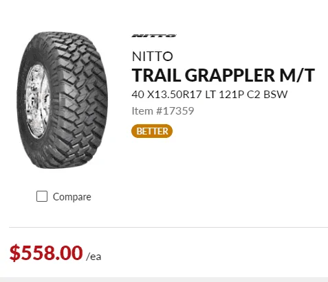 Jeep Wrangler JL 37 vs 38 Ridge Grappler 1688052779970