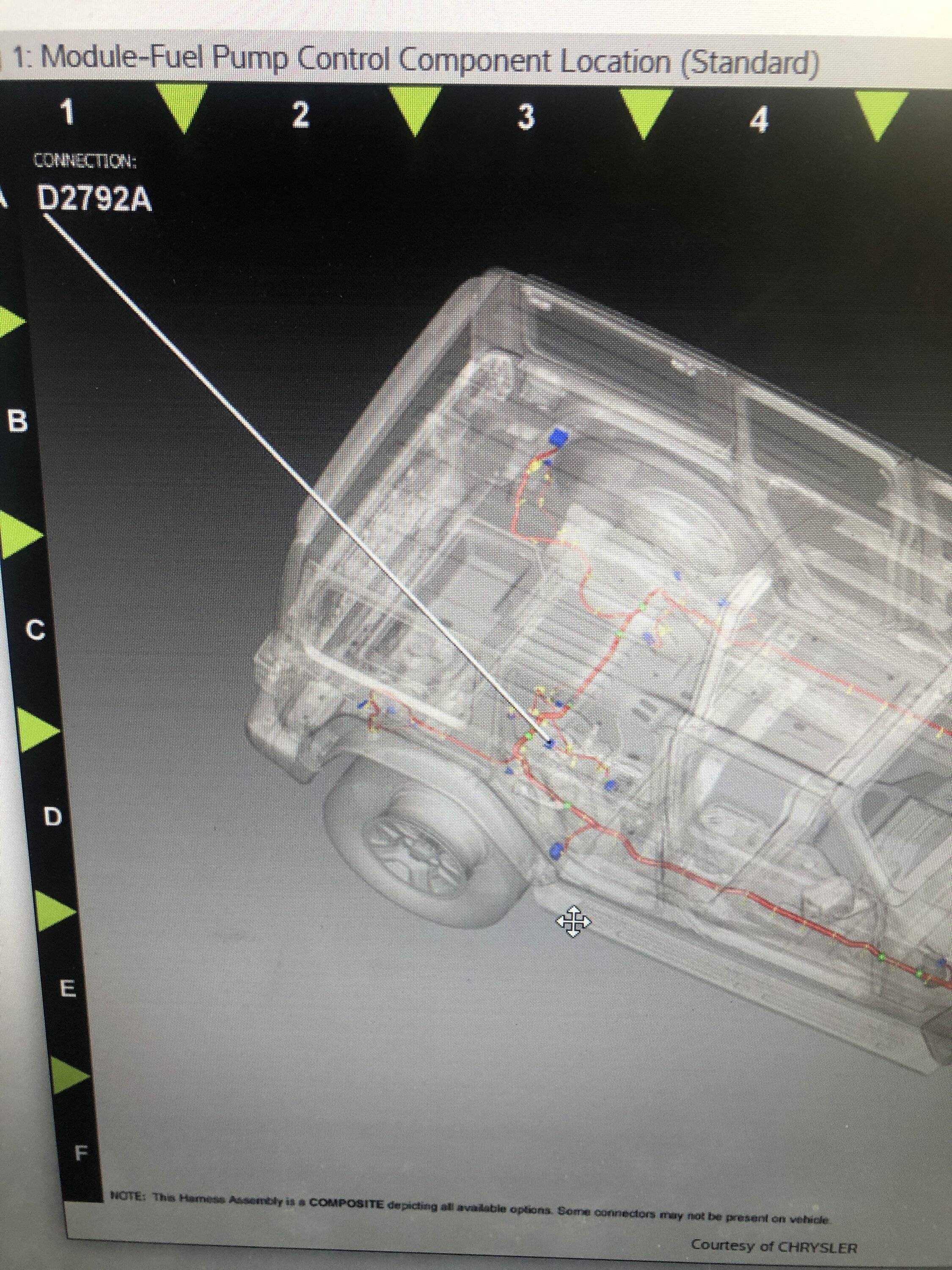 Jeep Wrangler JL Fuel Pump Control Module Codes? image