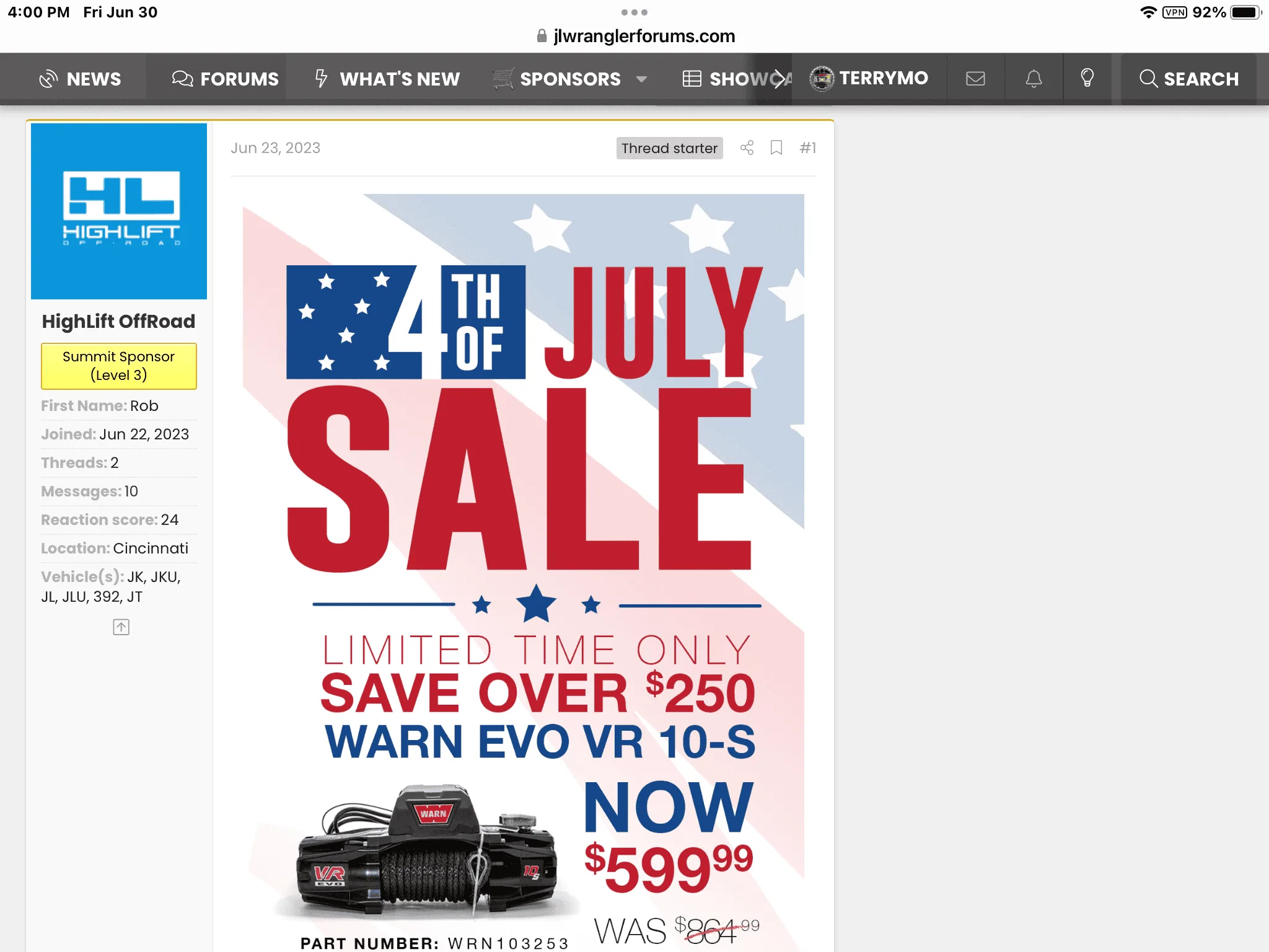 Jeep Wrangler JL Independence Day Sales? IMG_0060