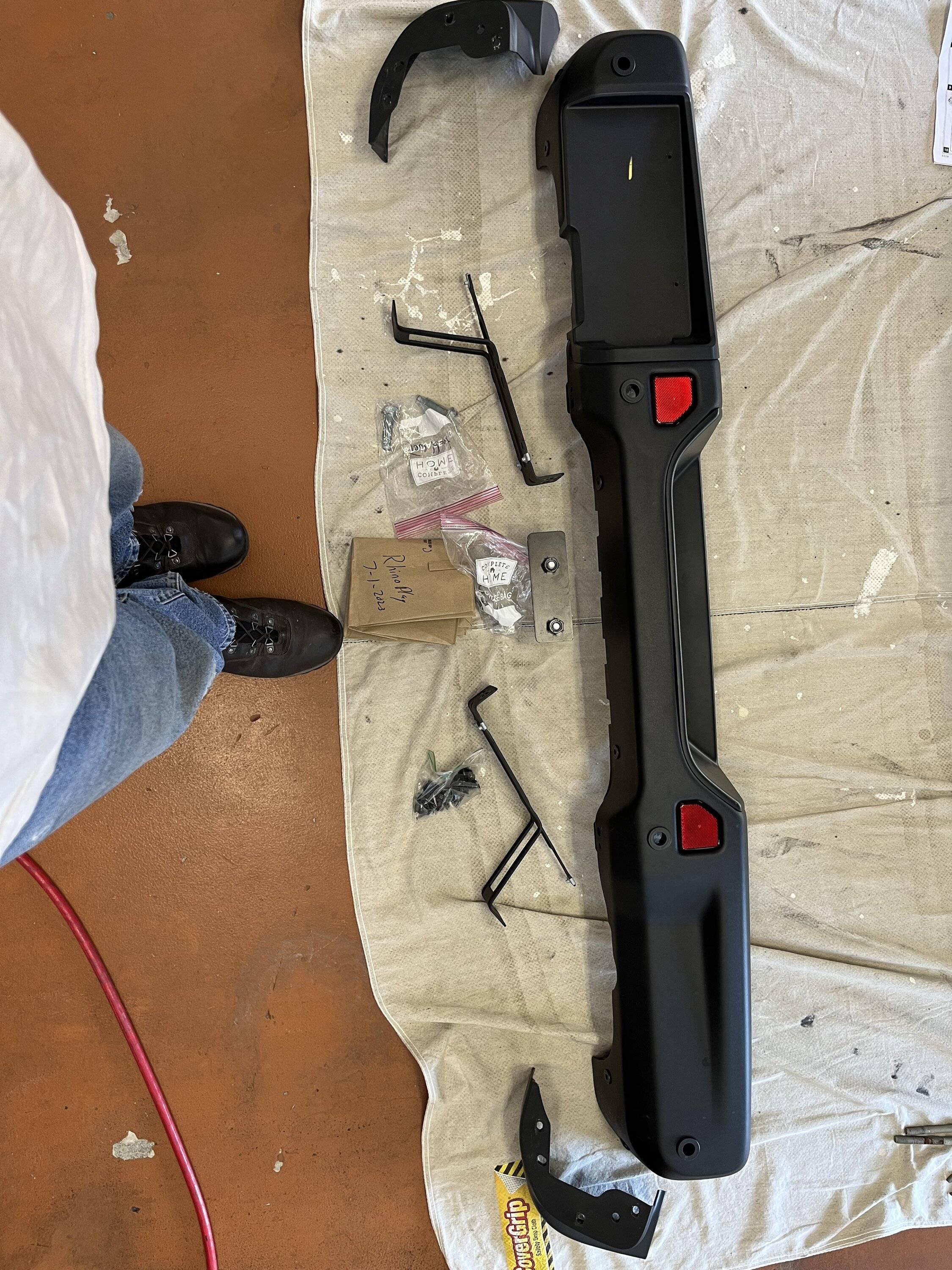 Jeep Wrangler JL Steel rear bumper IMG_3275