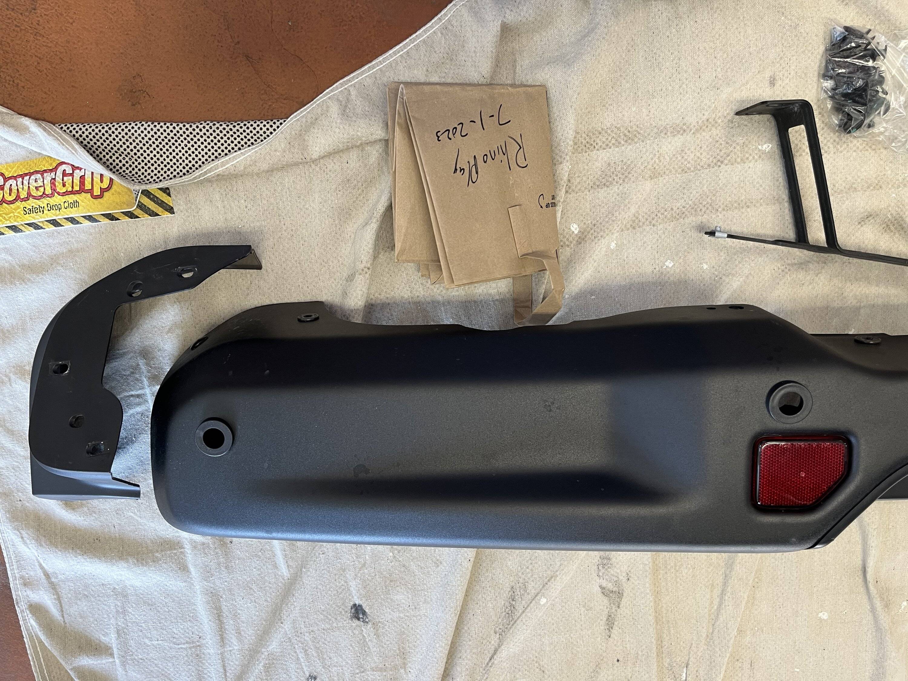 Jeep Wrangler JL Steel rear bumper IMG_3279