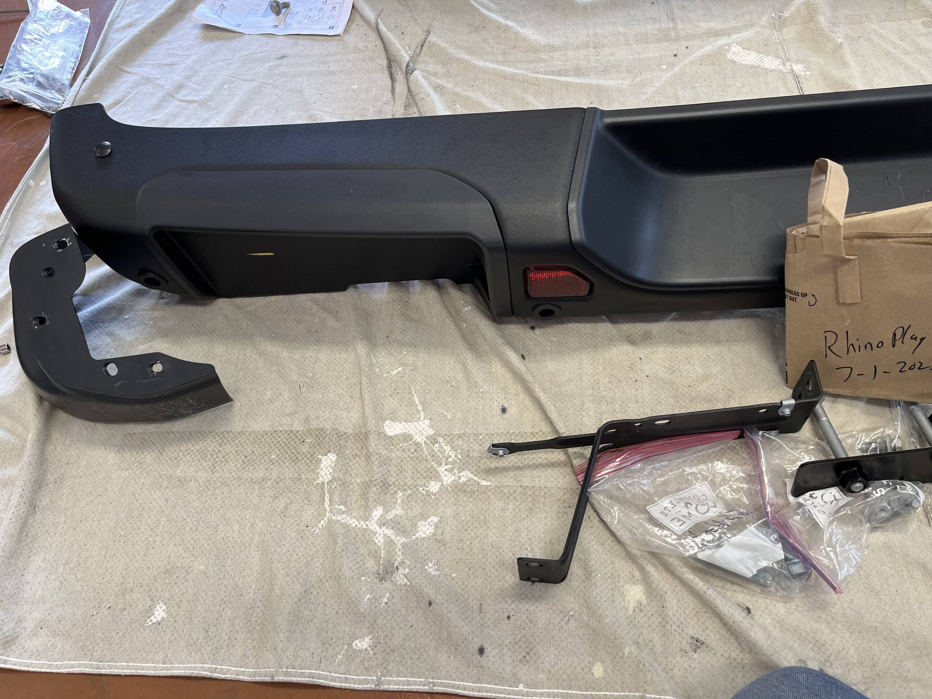 Jeep Wrangler JL Steel rear bumper IMG_3281