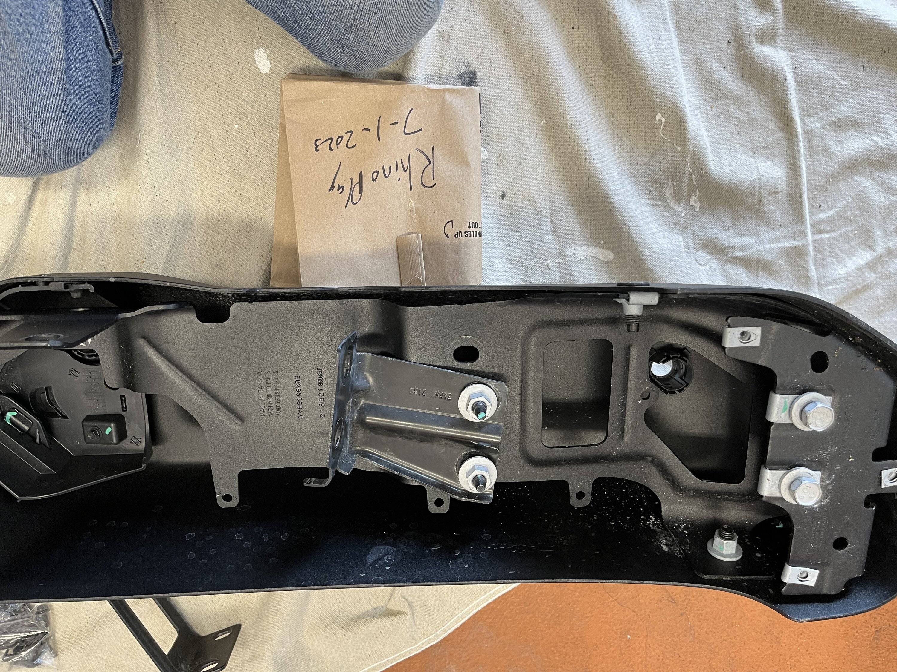 Jeep Wrangler JL Steel rear bumper IMG_3284
