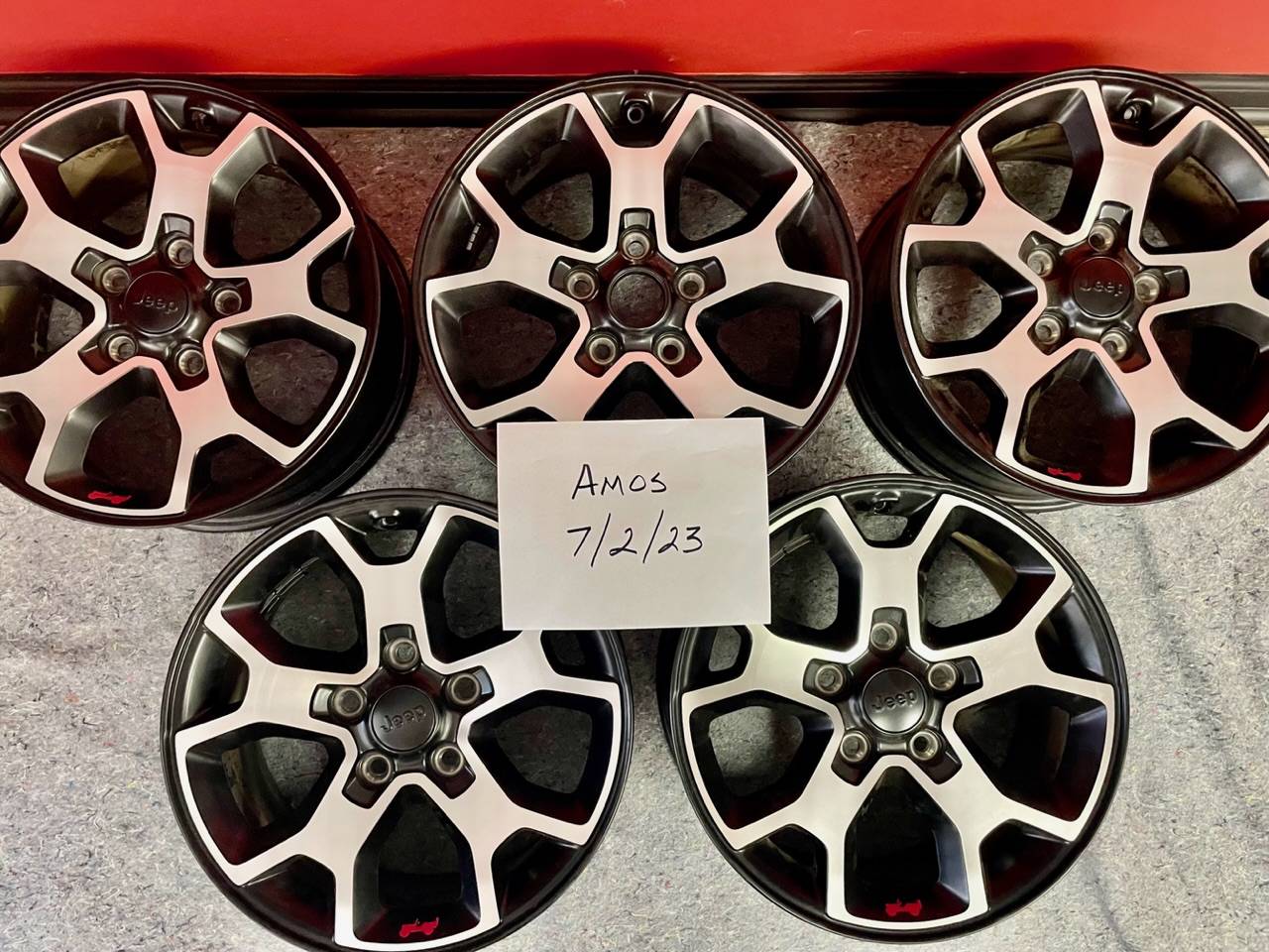 Jeep Wrangler JL OEM Rubicon Wheels-No TPMS-$400 FullSizeRender