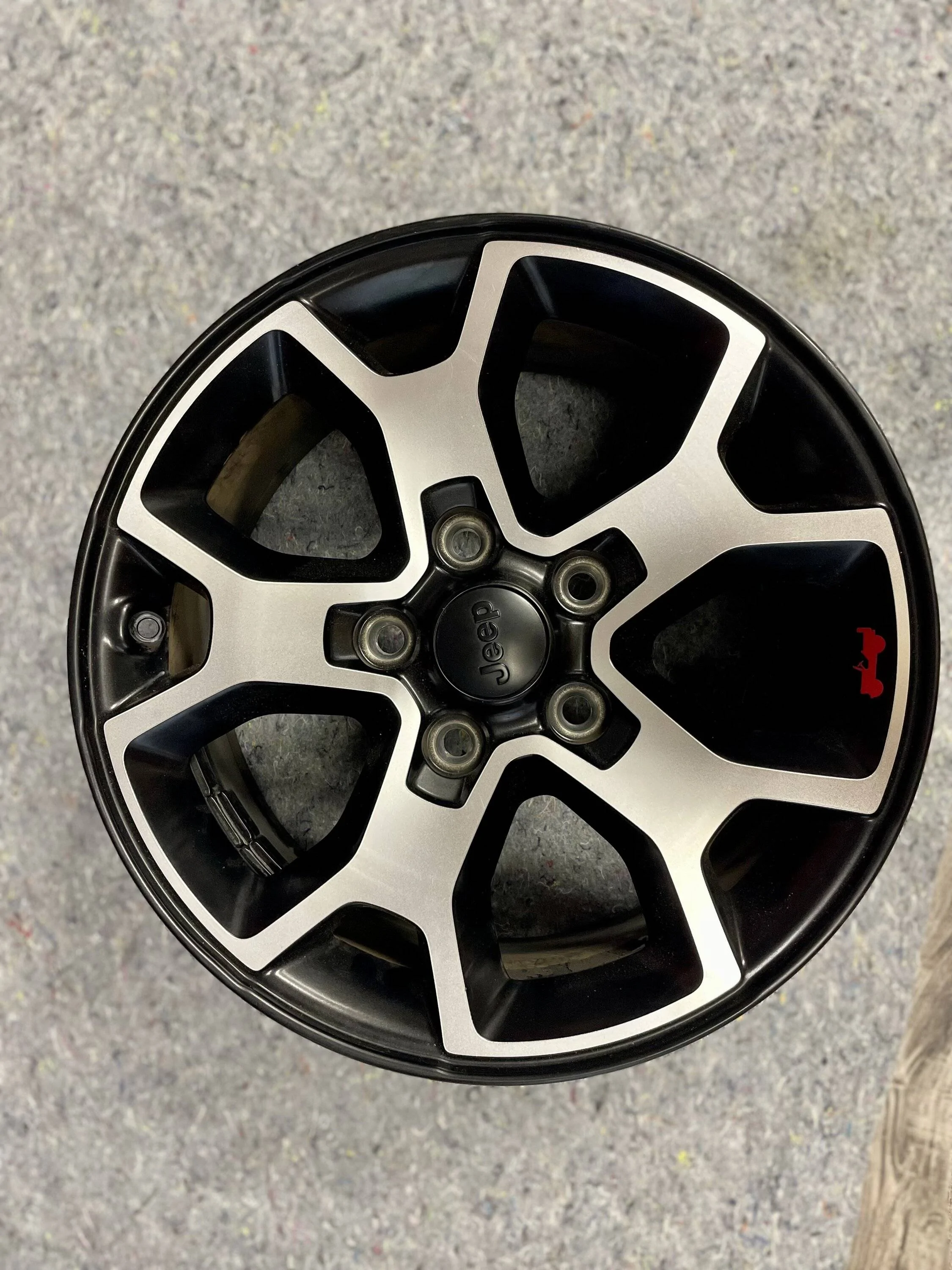 Jeep Wrangler JL OEM Rubicon Wheels-No TPMS-$400 IMG_0453