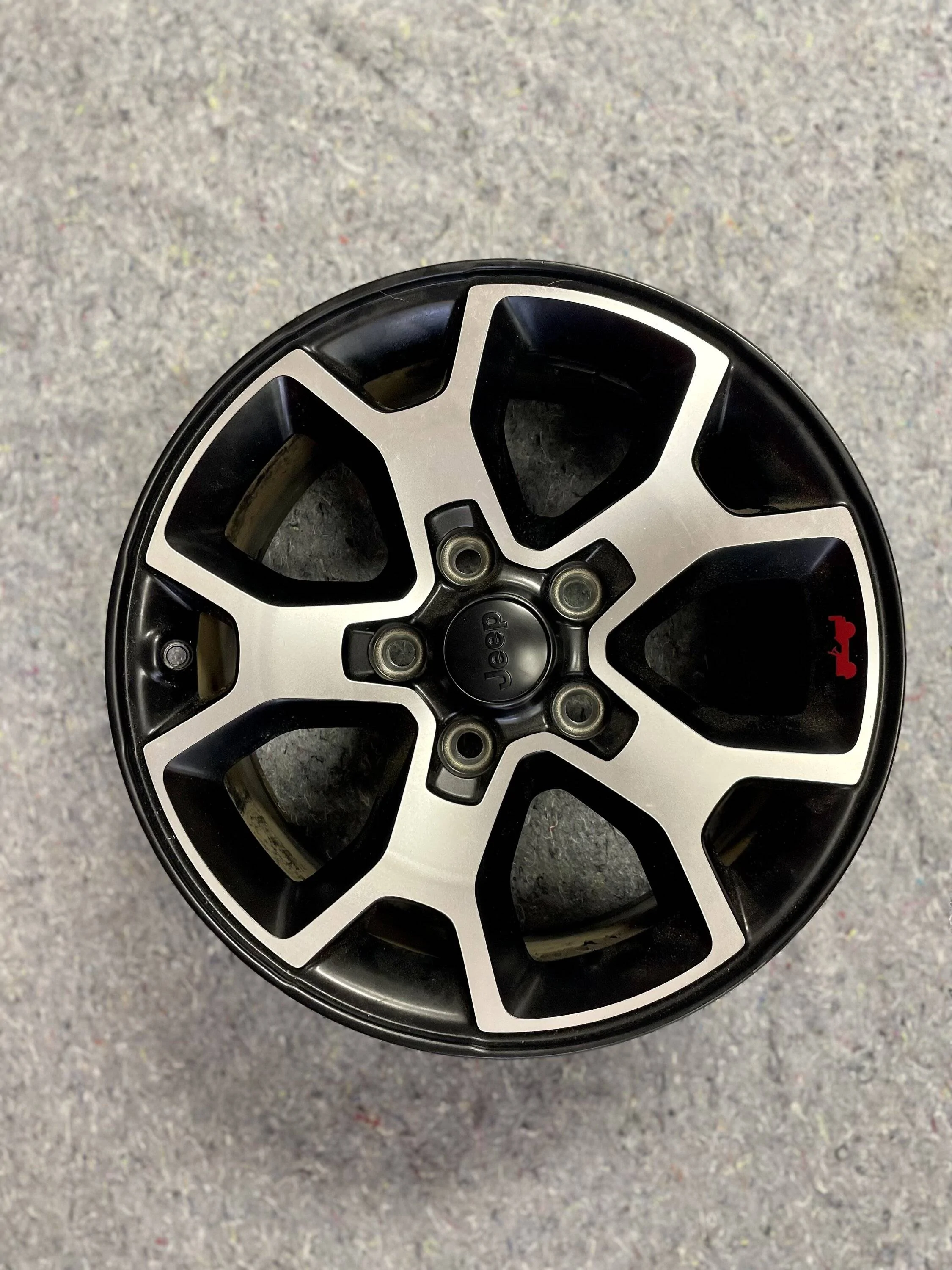 Jeep Wrangler JL OEM Rubicon Wheels-No TPMS-$400 IMG_0456