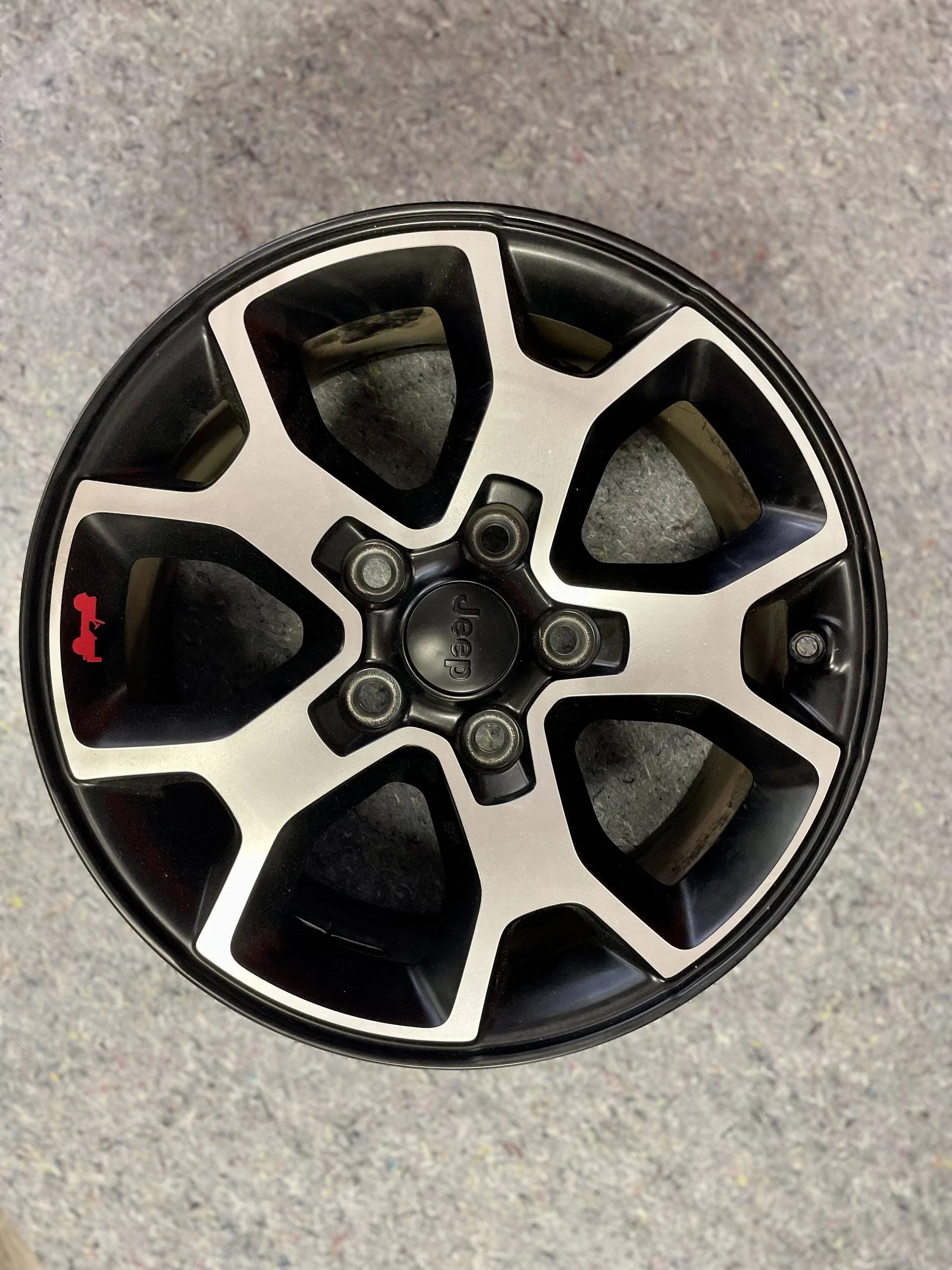 Jeep Wrangler JL OEM Rubicon Wheels-No TPMS-$400 IMG_0454