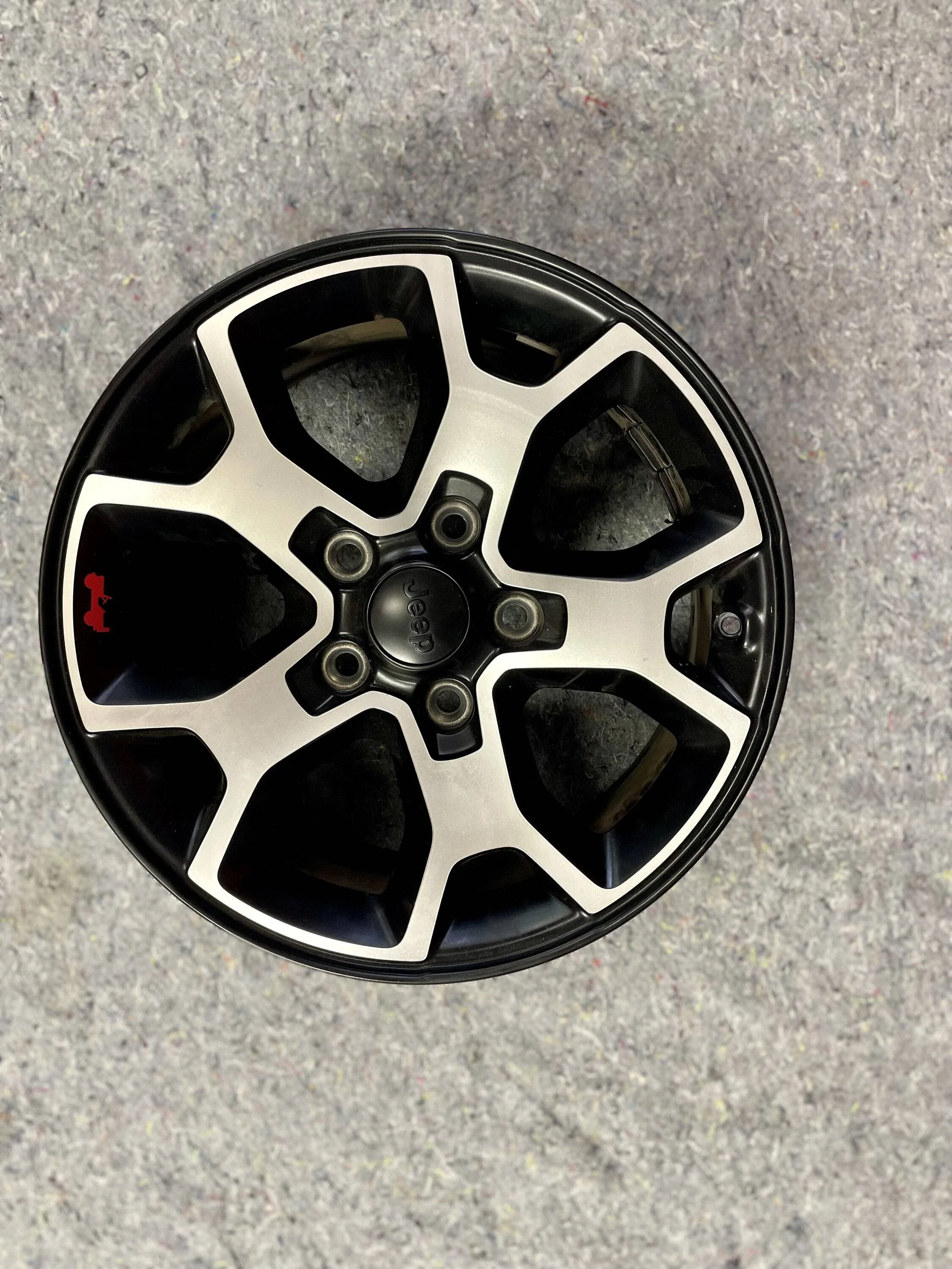 Jeep Wrangler JL OEM Rubicon Wheels-No TPMS-$400 IMG_0458