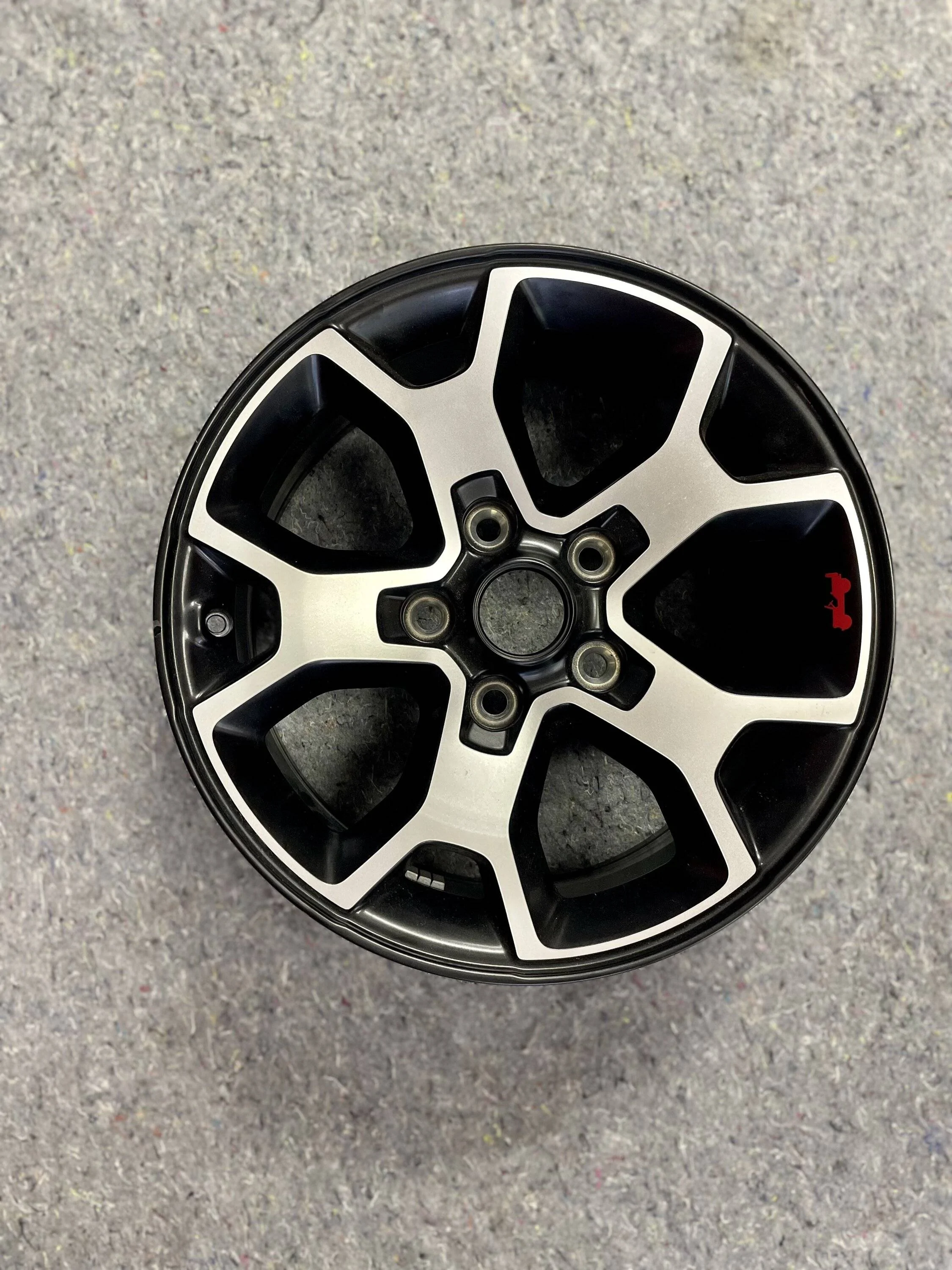 Jeep Wrangler JL OEM Rubicon Wheels-No TPMS-$400 IMG_0455