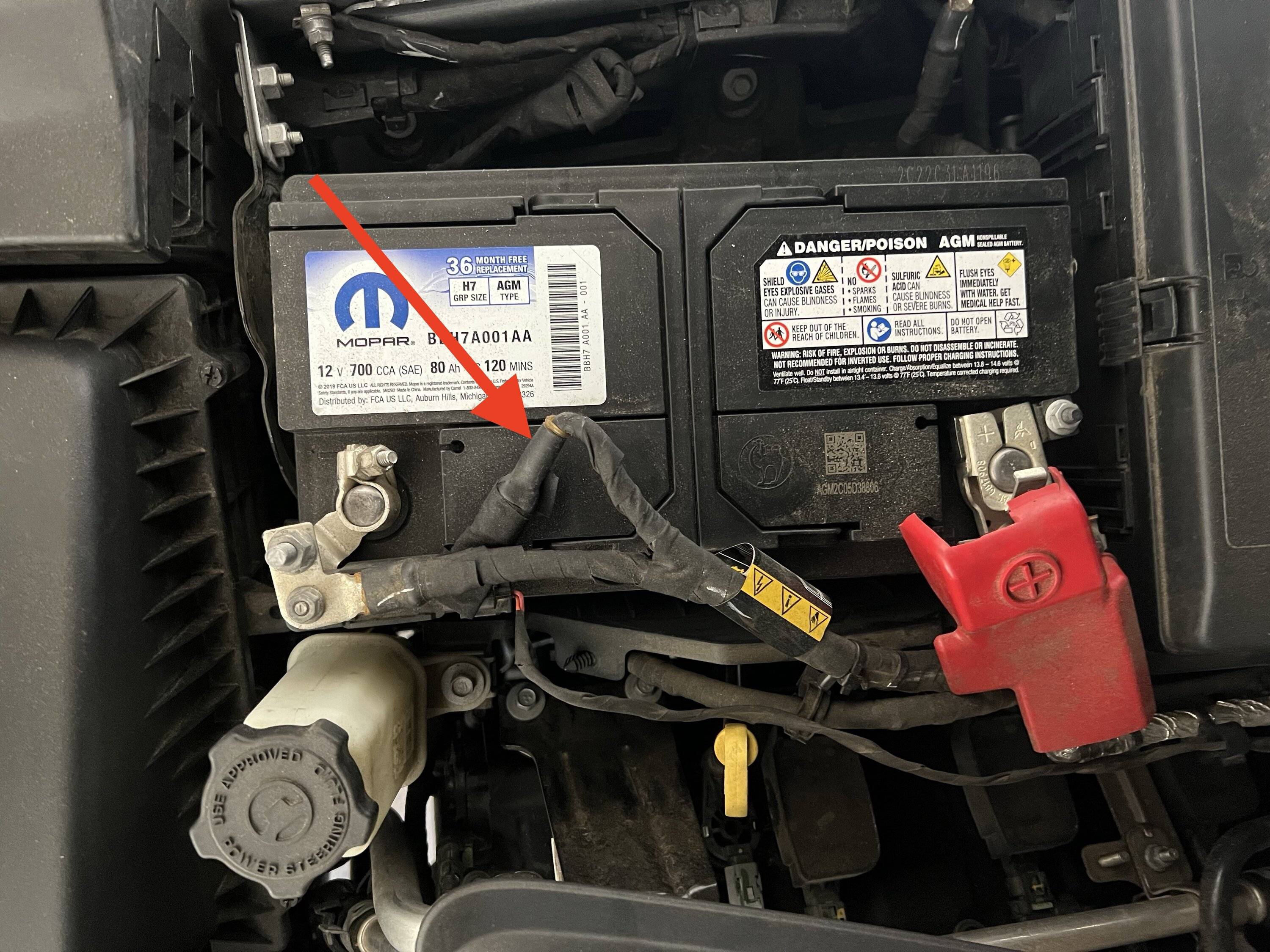 Jeep Wrangler JL Jumperless Aux Battery Bypass IMG_0596