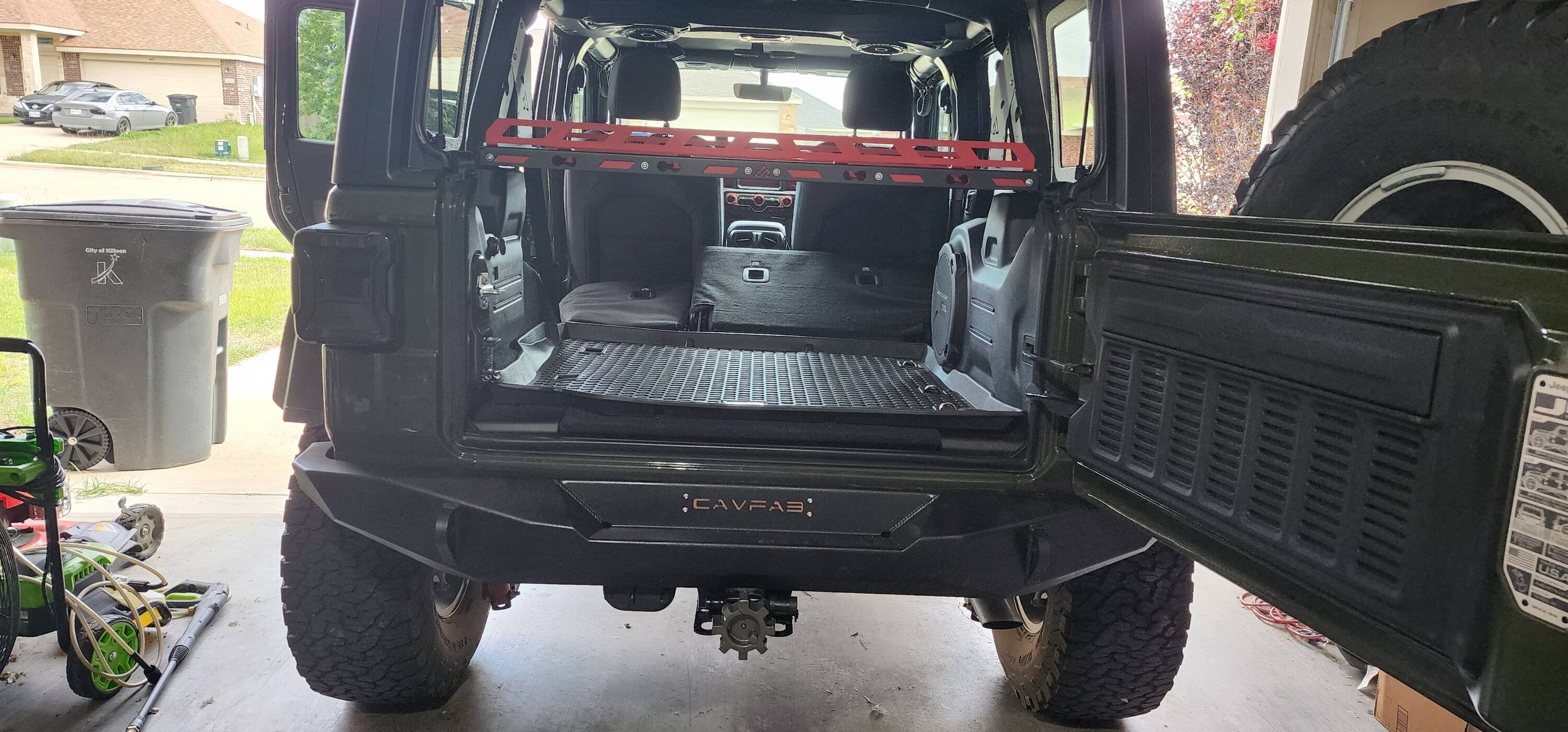 Jeep Wrangler JL Cavfab full width rear Crawler bumper ?? 20230529_163847