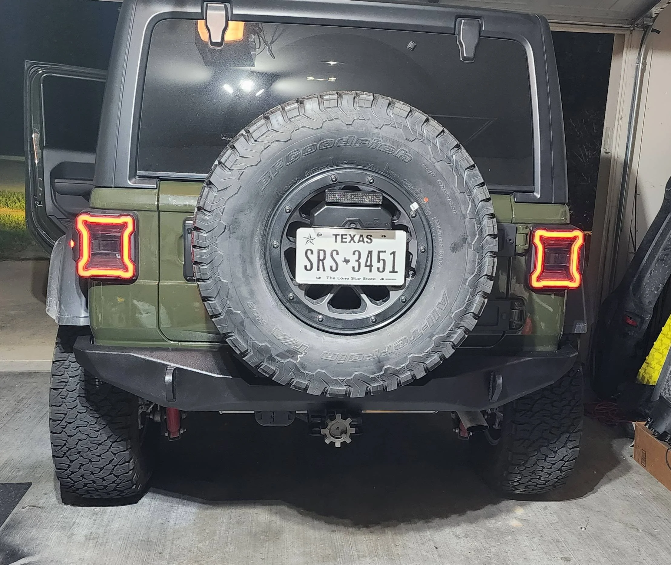 Jeep Wrangler JL Cavfab full width rear Crawler bumper ?? 20230528_215725