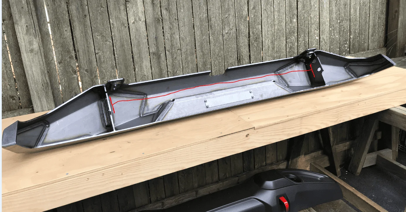 Jeep Wrangler JL Cavfab full width rear Crawler bumper ?? 1688500203091