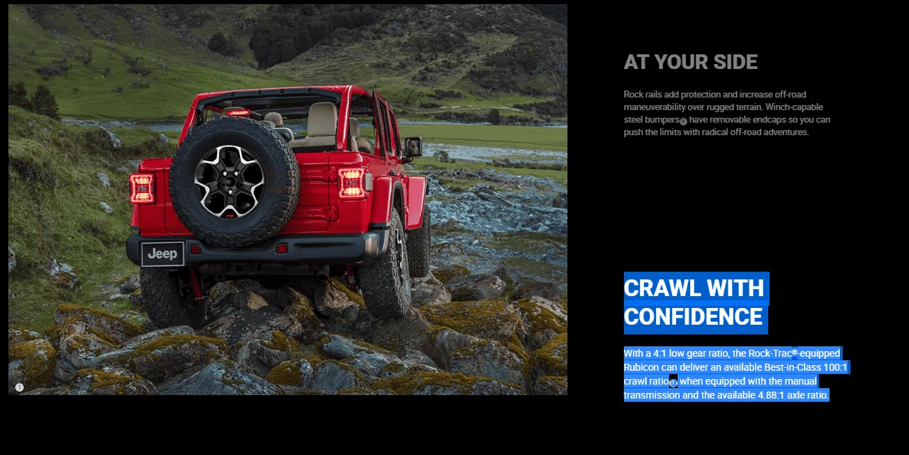 Jeep Wrangler JL Off-roading with a manual transmission? 1688582147075