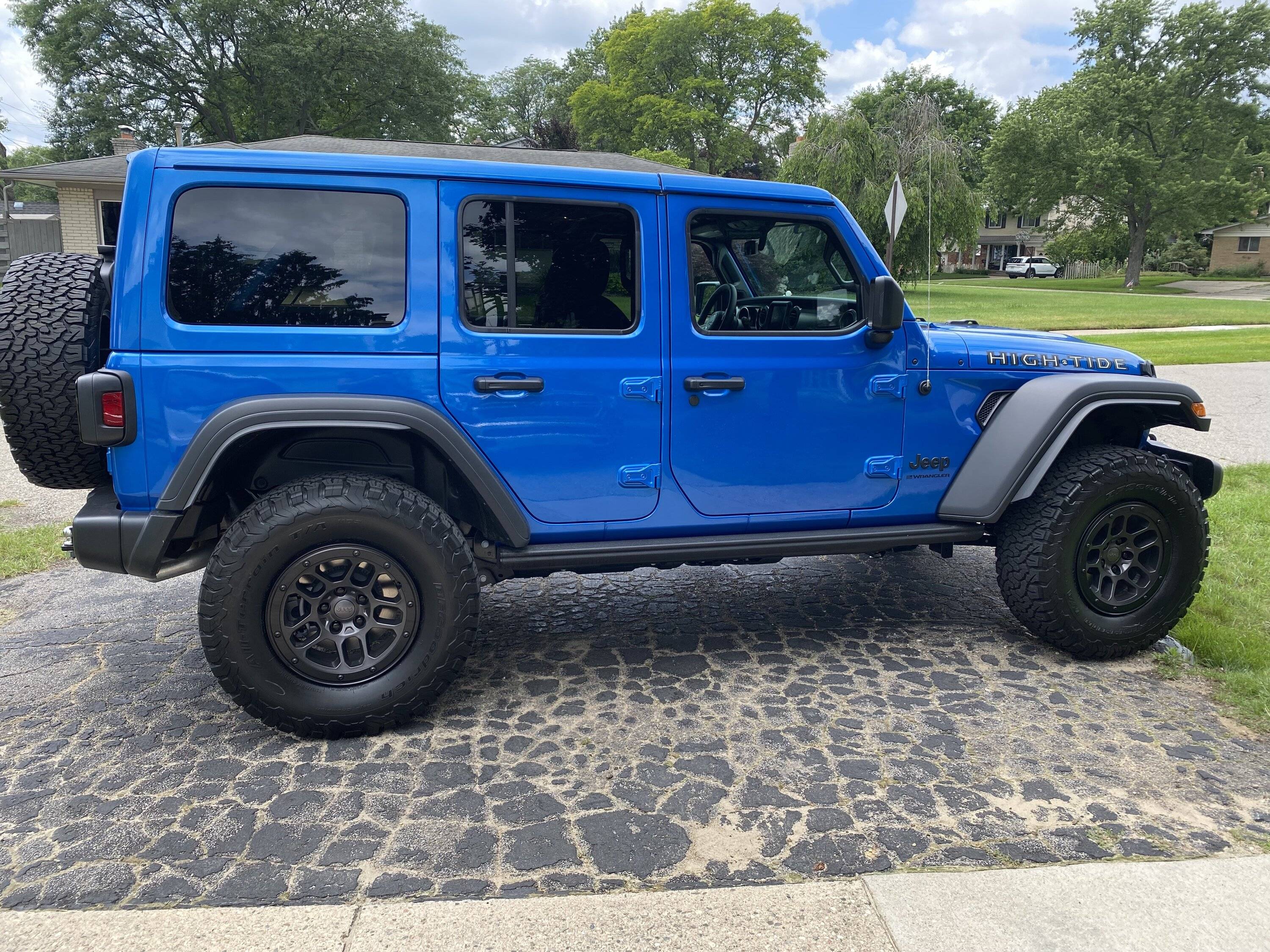 Jeep Wrangler JL 2023 Hydro Blue High Tide - 'Build' Tracker Jee