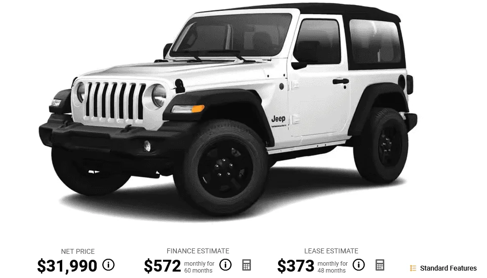 Jeep Wrangler JL Anyone ever order a bare bones Sport? 1688654707825