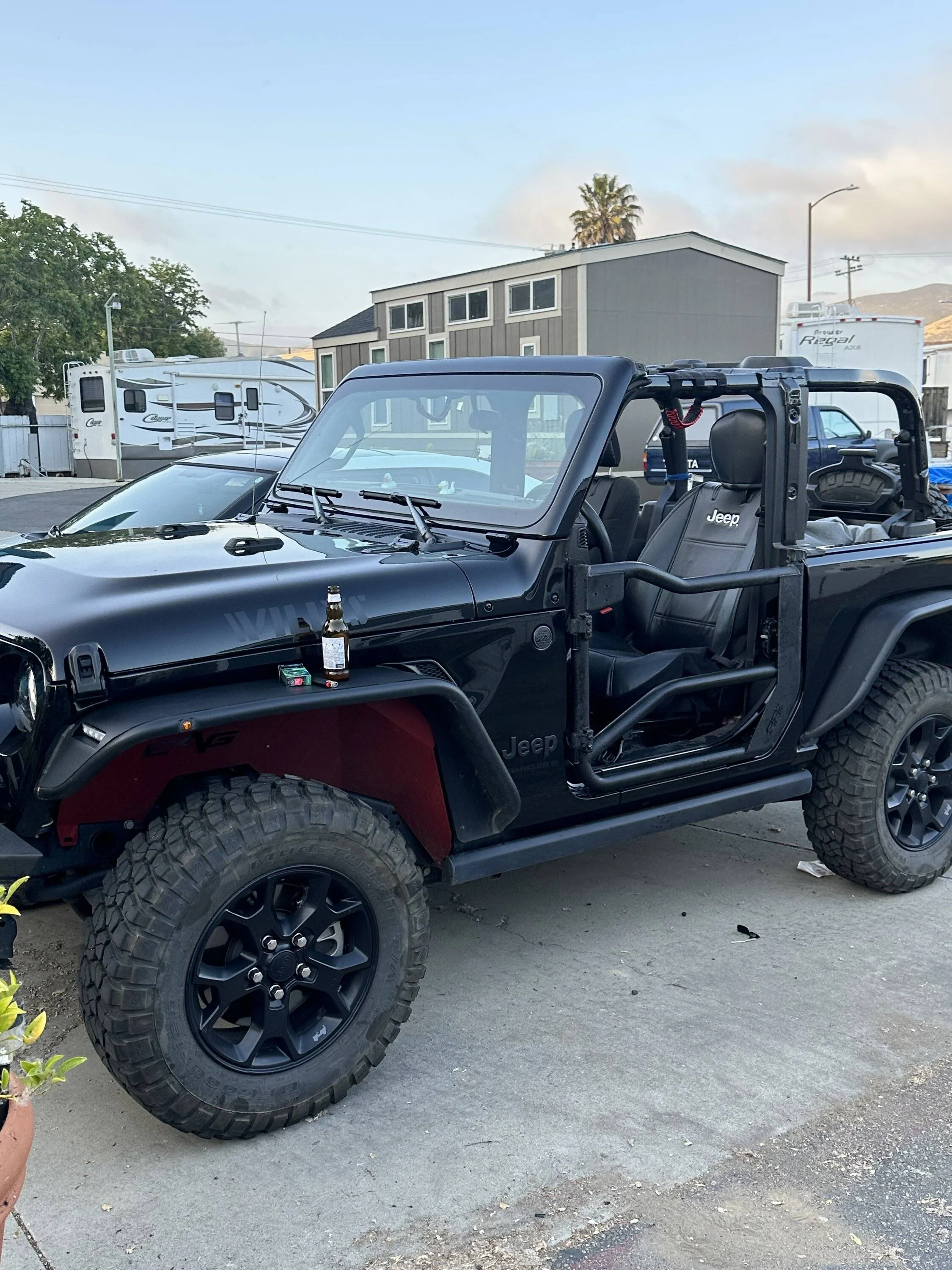 Jeep Wrangler JL No top, no door, no problem. IMG_1639