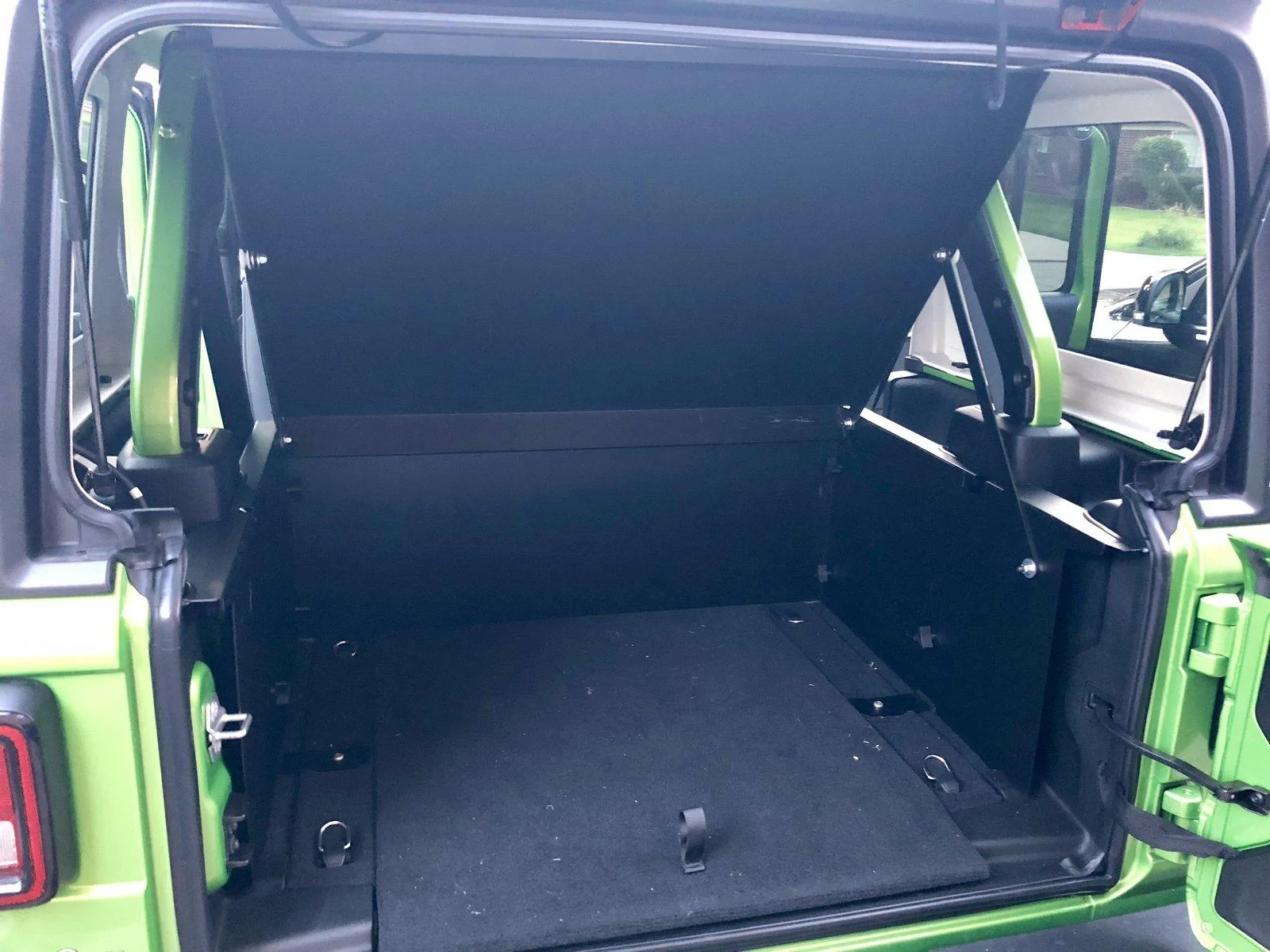 Jeep Wrangler JL Tuffy Security Deck Install fullsizeoutput_3681
