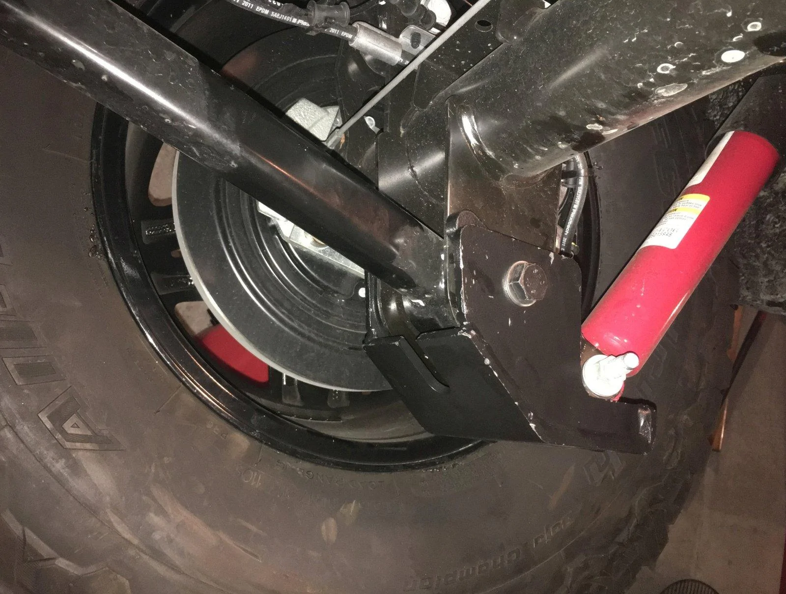 Jeep Wrangler JL Lower control arm Rubicon replacement IMG_5970