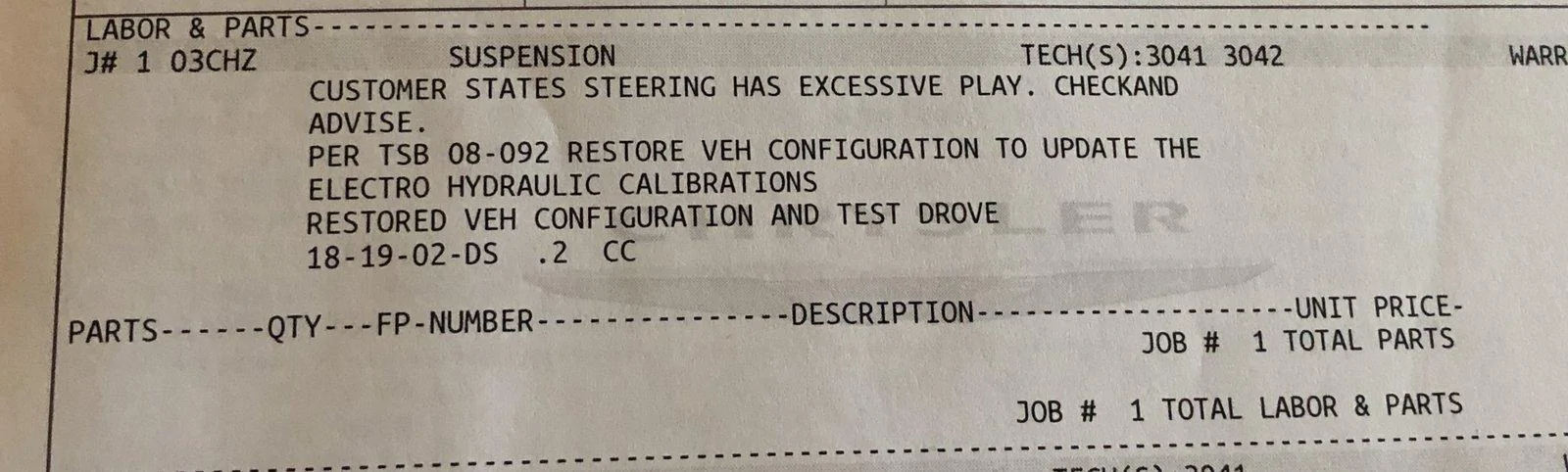 Jeep Wrangler JL My Steering Issues Have Been Fixed! CACE9CD0-A2EF-4EDD-824D-79C9709EABAA
