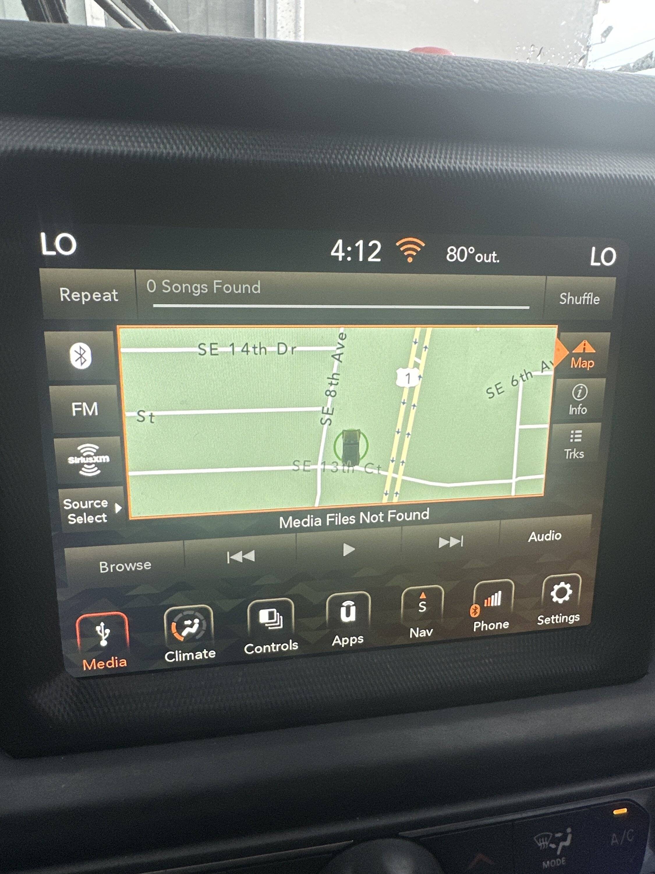 Jeep Wrangler JL New update for 8.4  Uconnect radio image