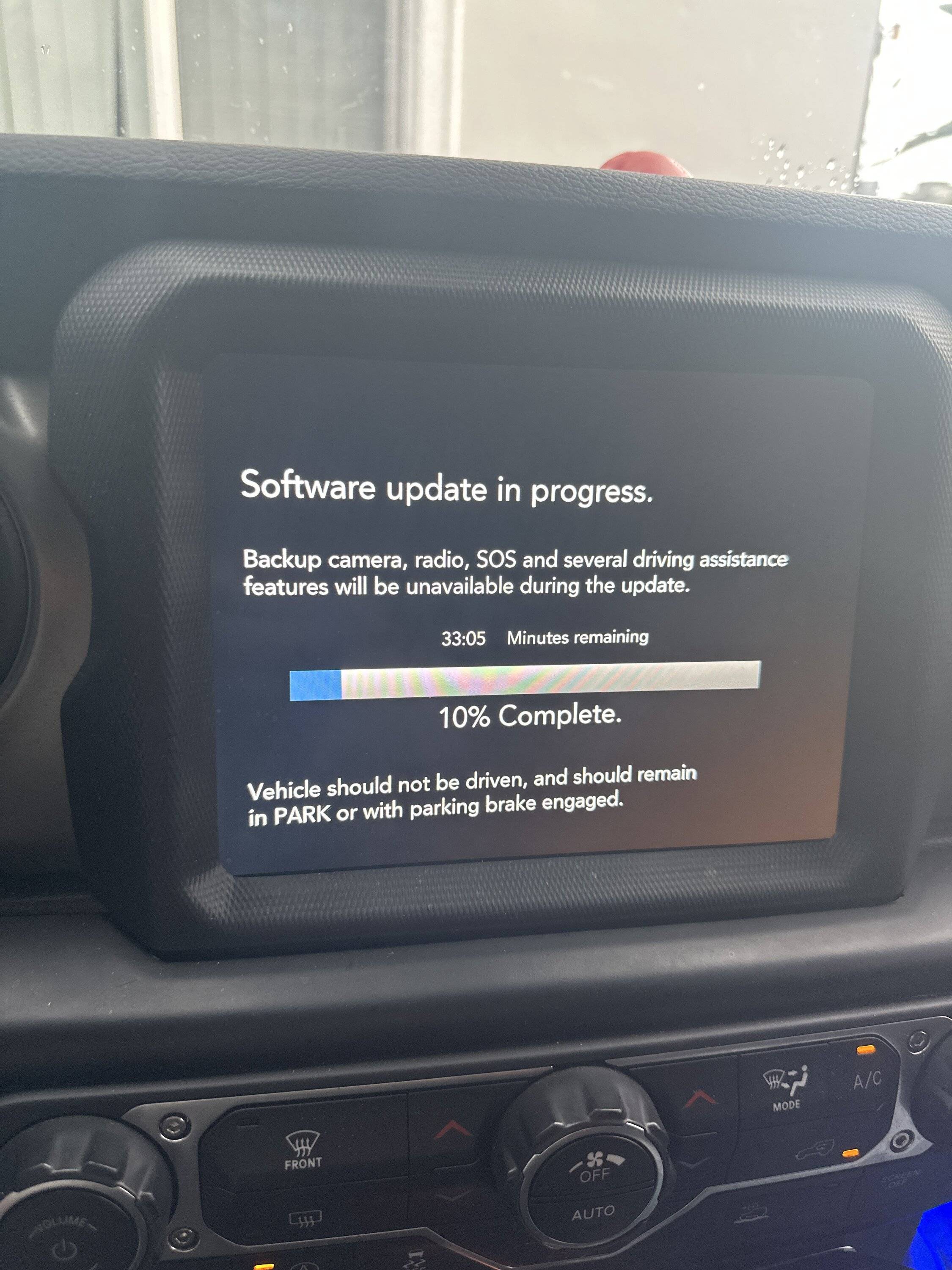 Jeep Wrangler JL New update for 8.4  Uconnect radio image