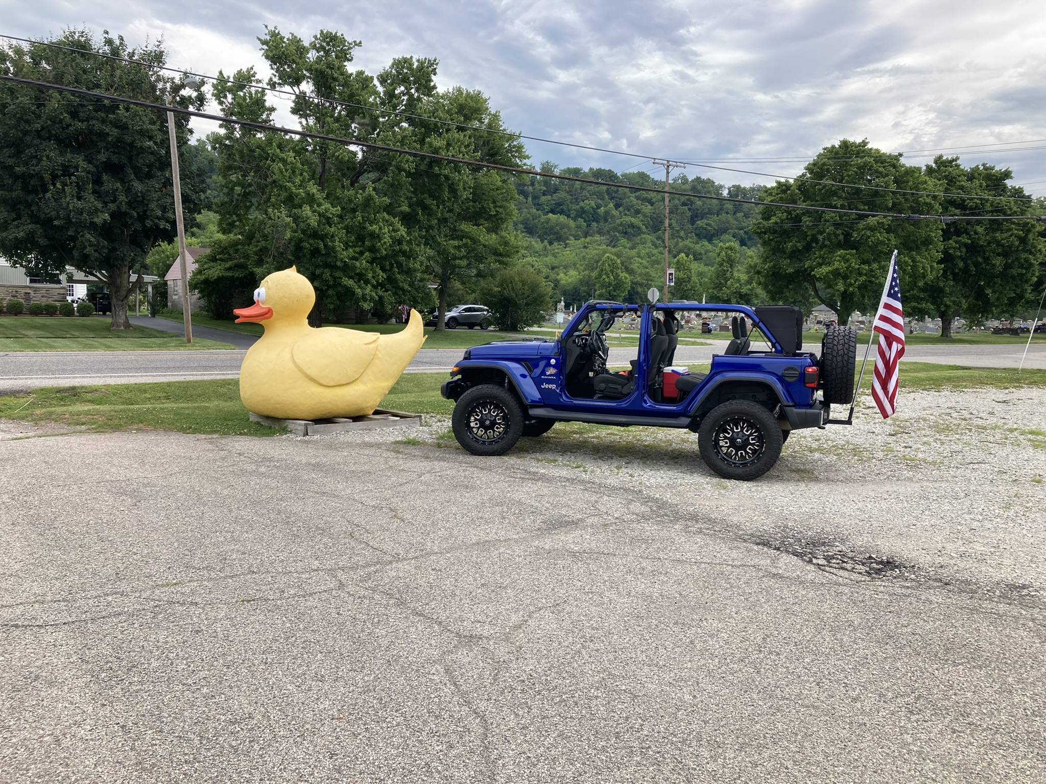 Jeep Wrangler JL Are tiny ducks a new thing? (really tiny!) 1AC59895-3493-4468-98DD-38776250A593