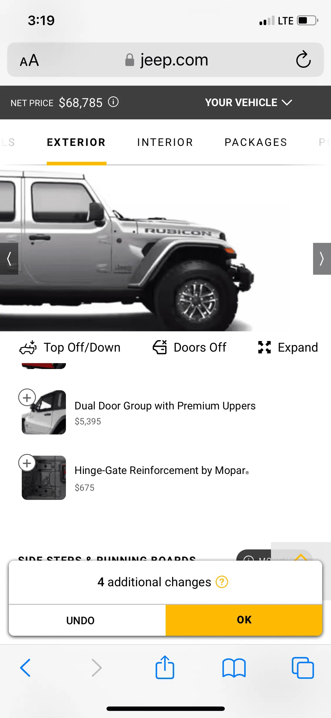 Jeep Wrangler JL 2024 order Guide update 1689023998564