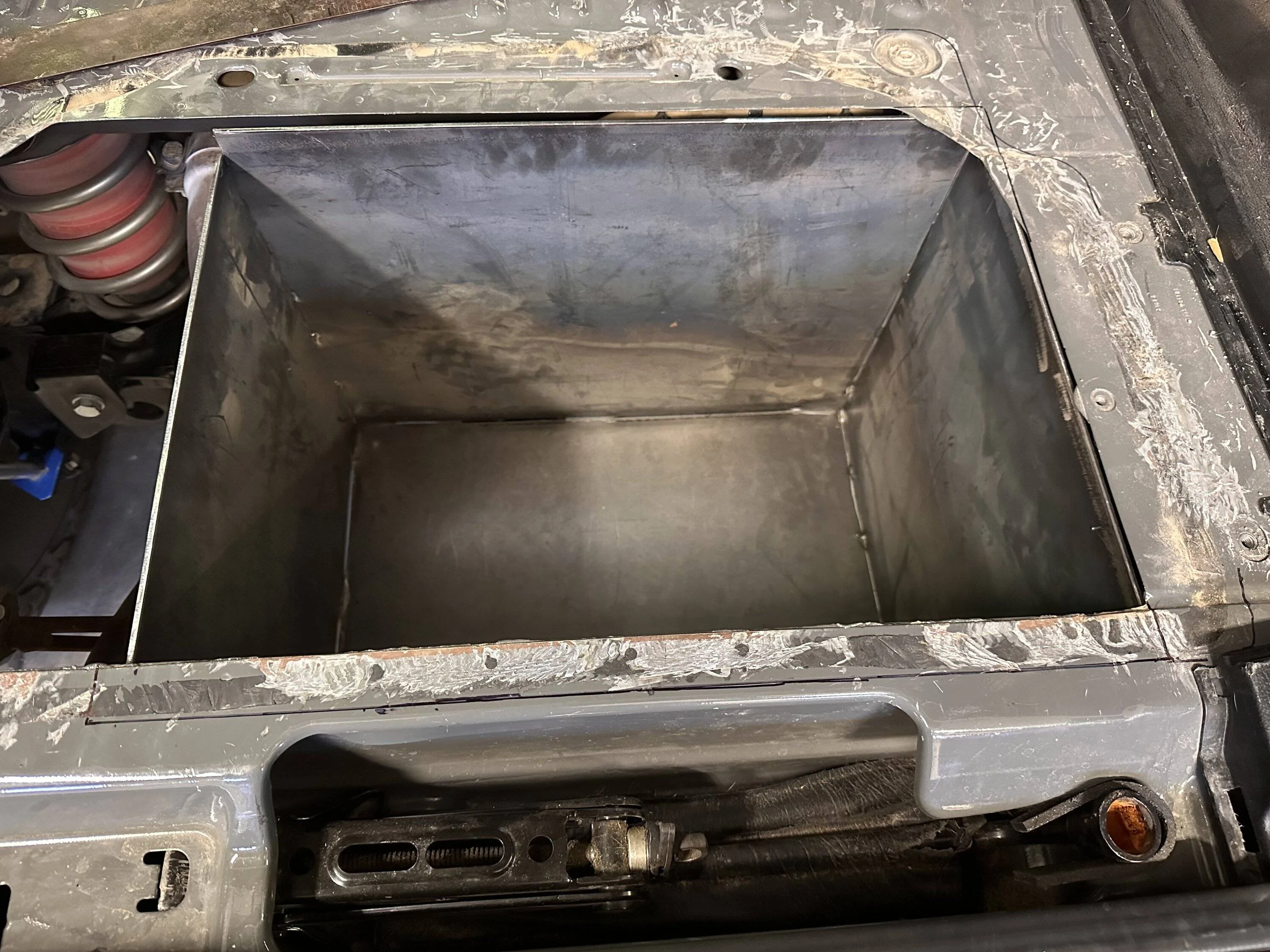 Jeep Wrangler JL Larger Rear Storage Cubby IMG_5754