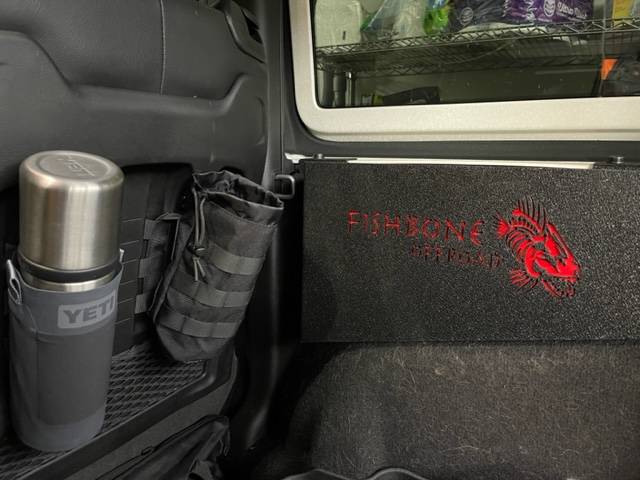 Jeep Wrangler JL Stroage solutions for 2 Door JL IMG_2966