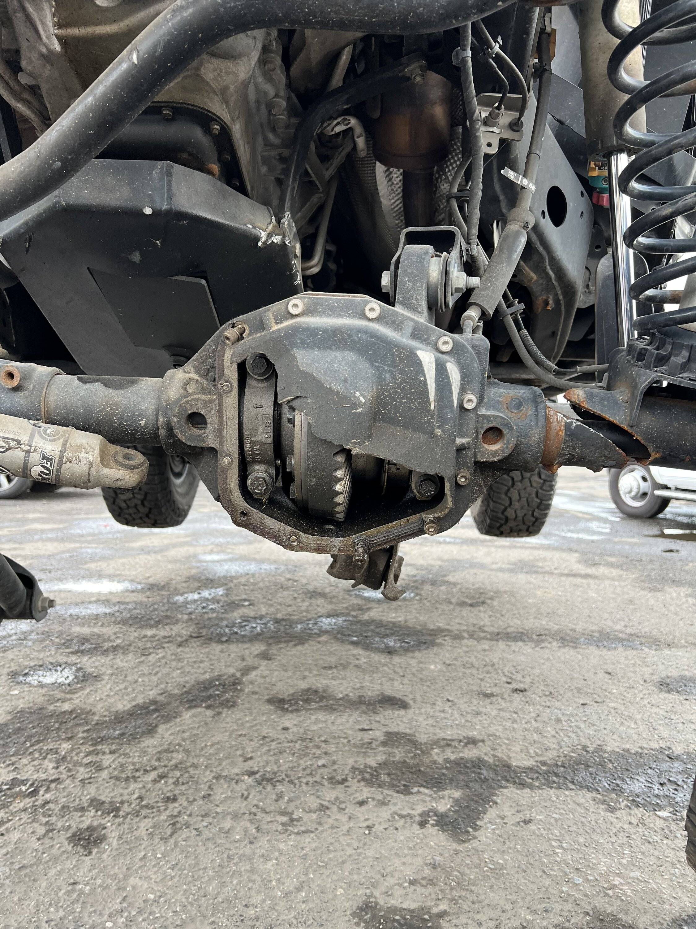 Jeep Wrangler JL 2019 rubicon front axle IMG_1700