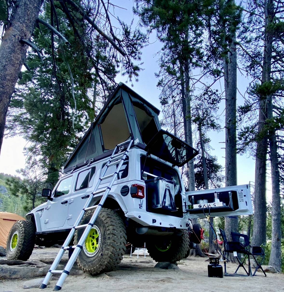 Jeep Wrangler JL Vector Offroad's Rear JLU Interior GGB Cargo Basket IMG_5900