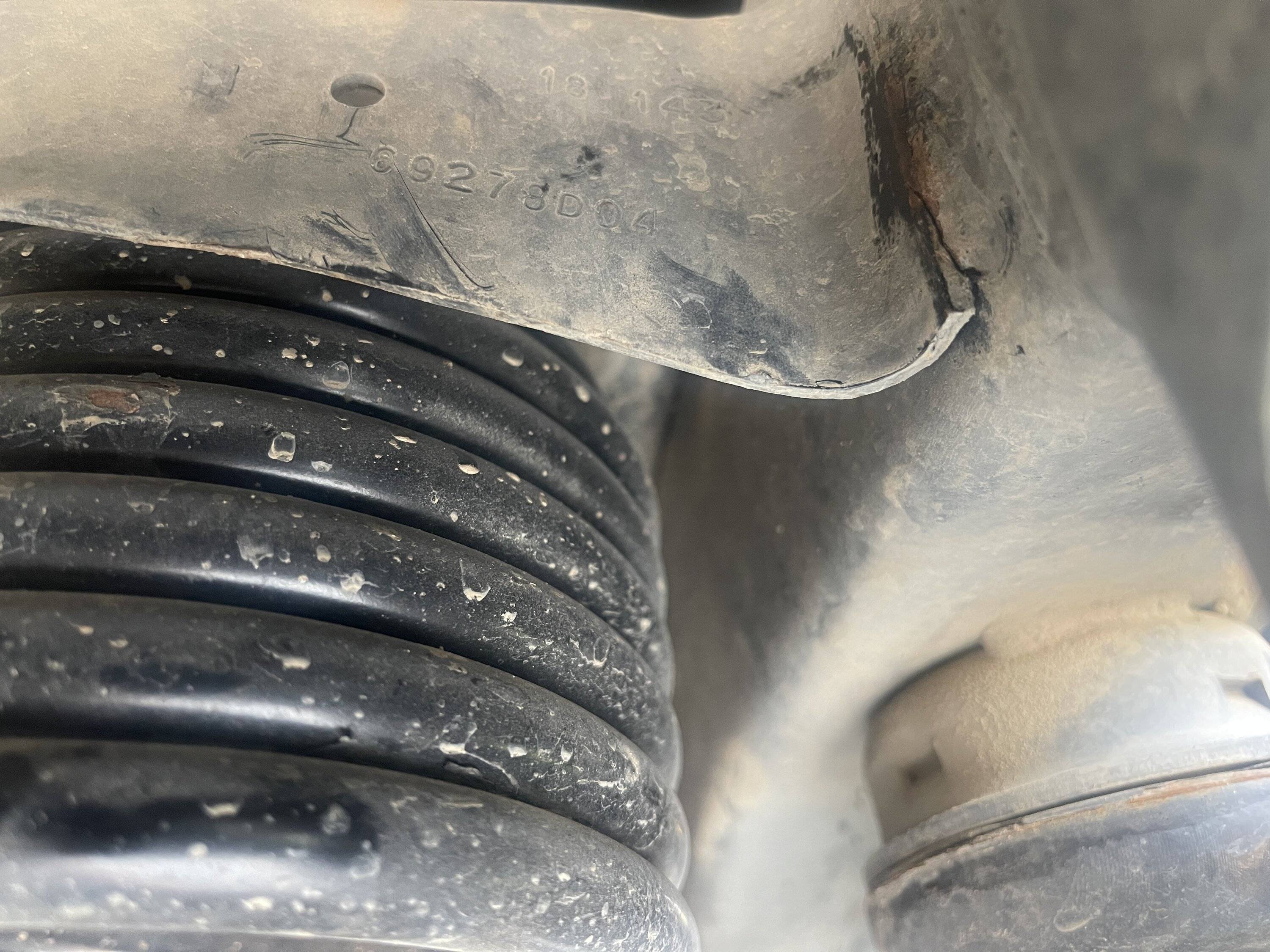 Jeep Wrangler JL 2018 JL upper rear spring perch failure..... 616A55E8-85C1-4956-96DF-E4647B0F2BFD