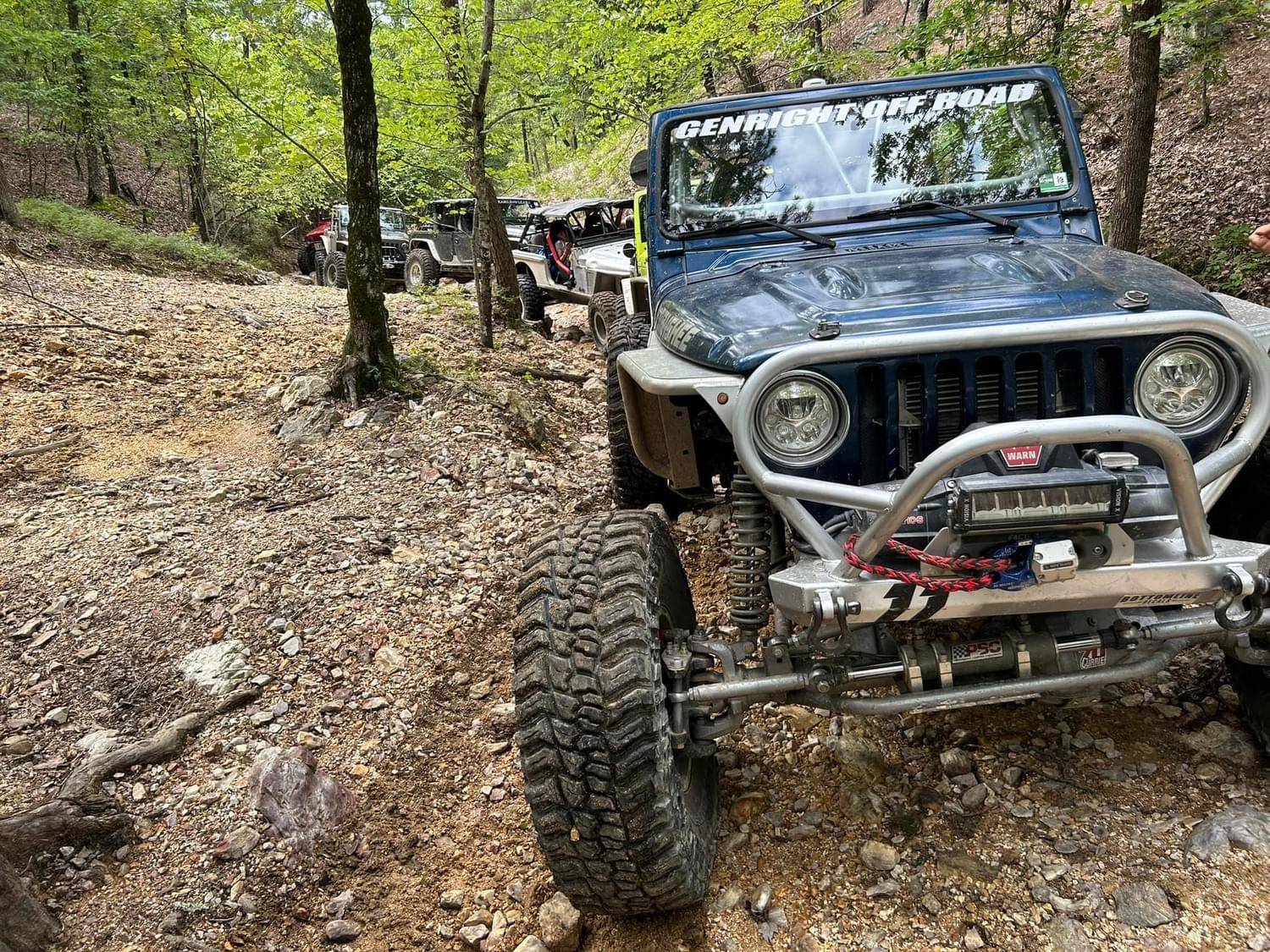 Jeep Wrangler JL GenRight Off-Road invasion of Hot Springs Off-Road Park Fun Run event IMG_9965