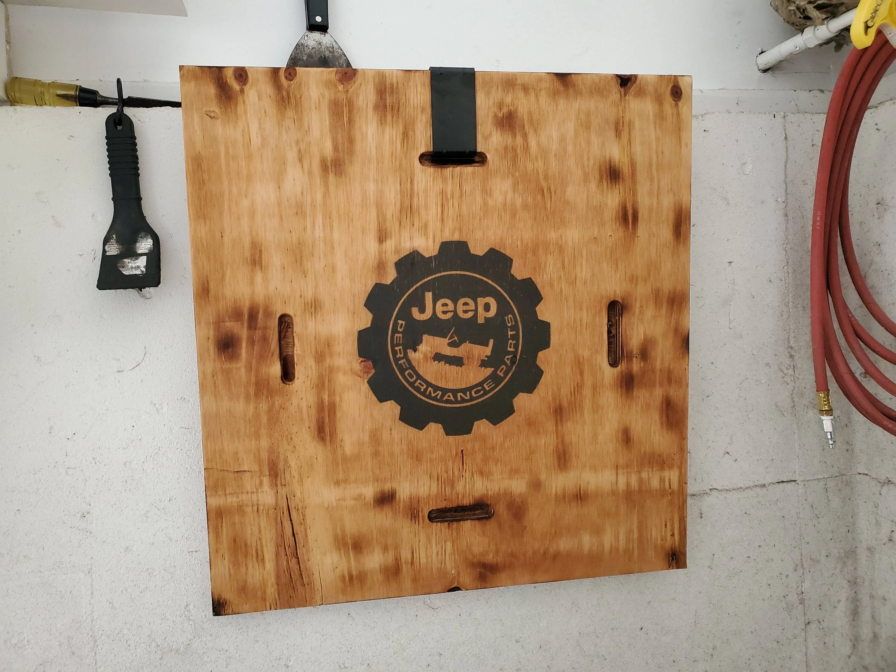 Jeep Wrangler JL Mopar crate > garage caddy conversion 20220731_112501