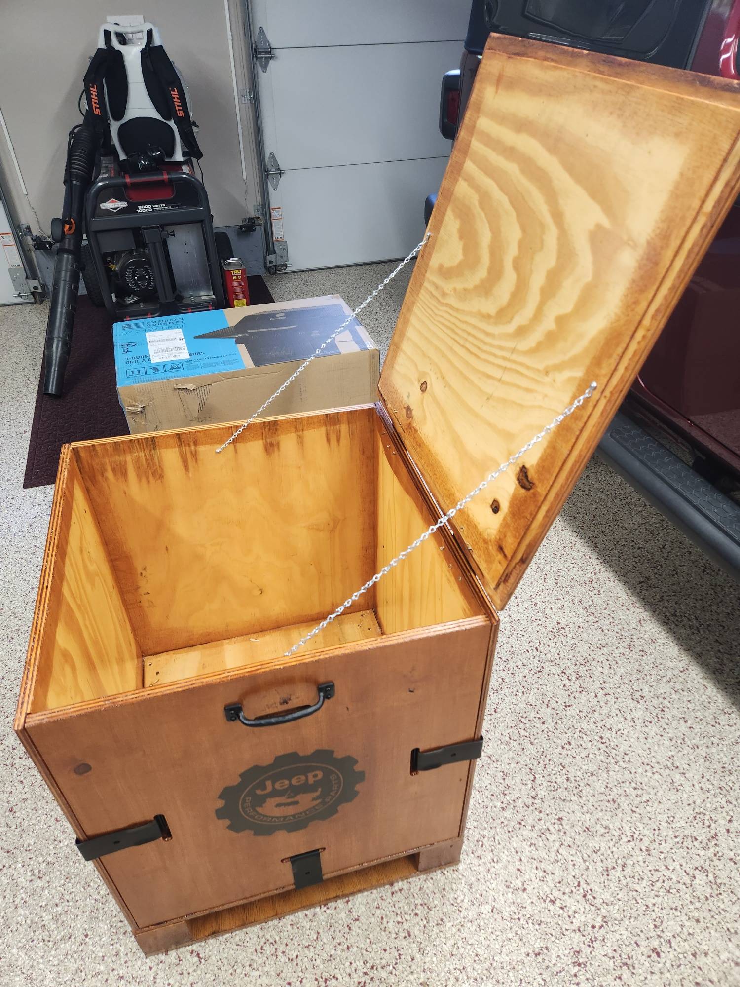 Jeep Wrangler JL Mopar crate > garage caddy conversion Resized_20230608_090630