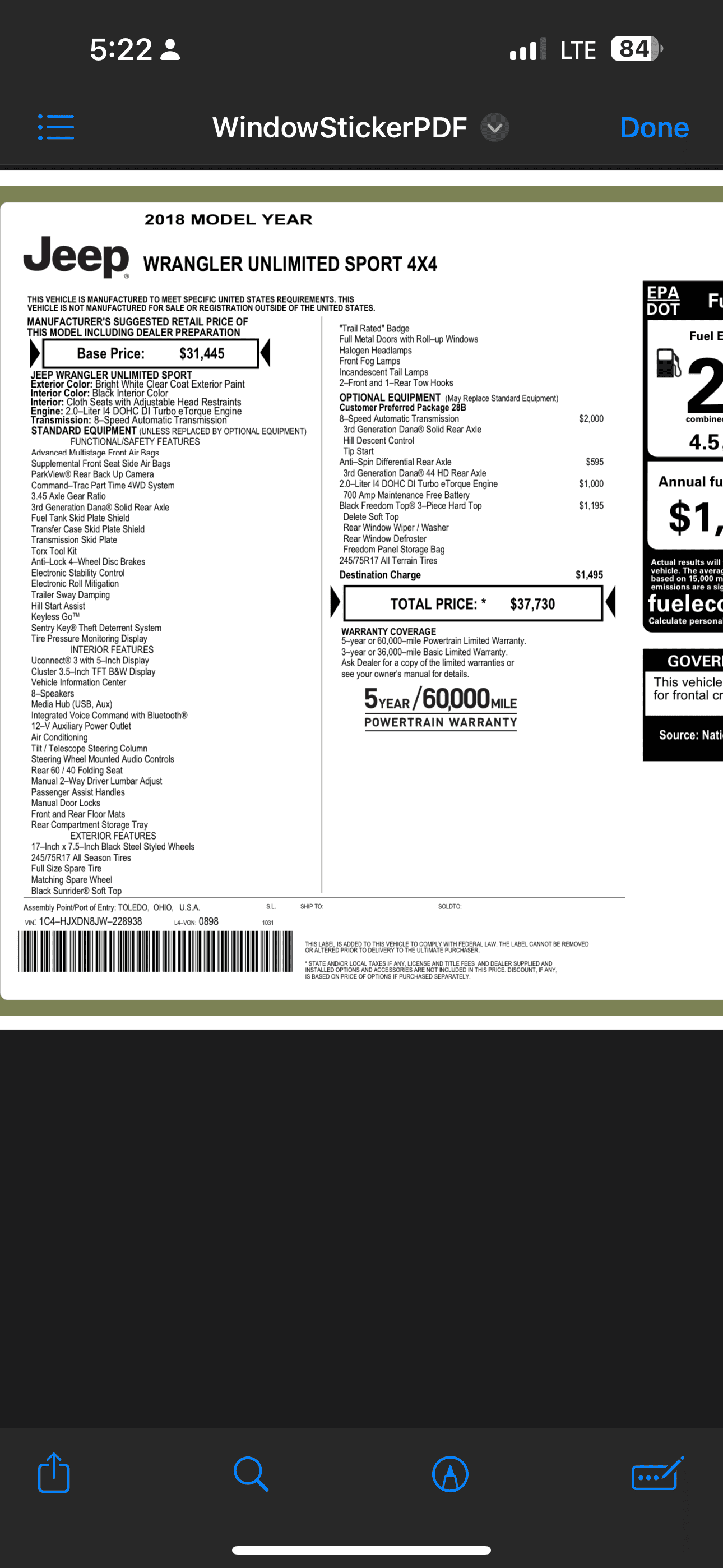 Jeep Wrangler JL 48% Price Increase Since 2018 IMG_5327