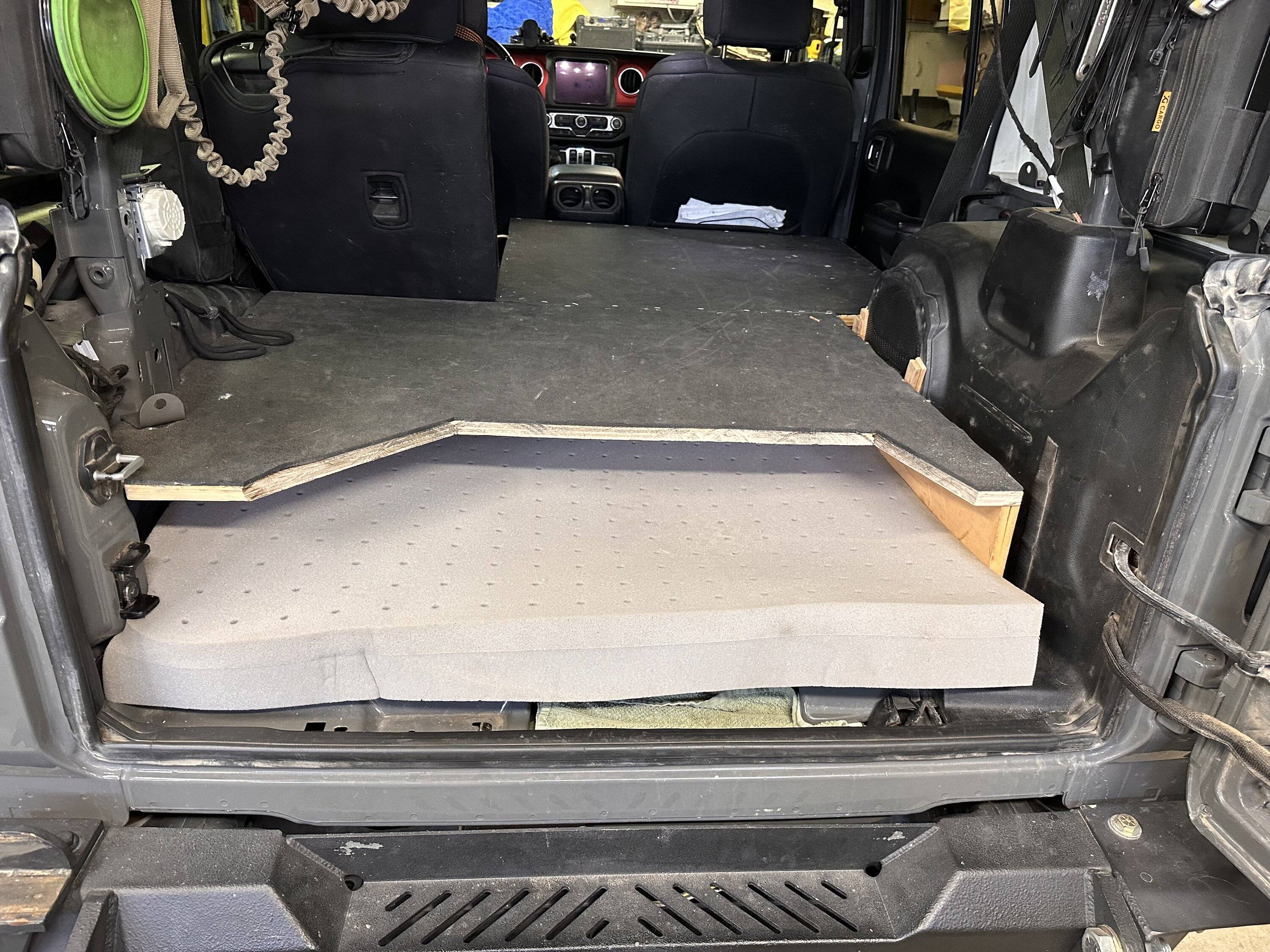 Jeep Wrangler JL Larger Rear Storage Cubby IMG_5764