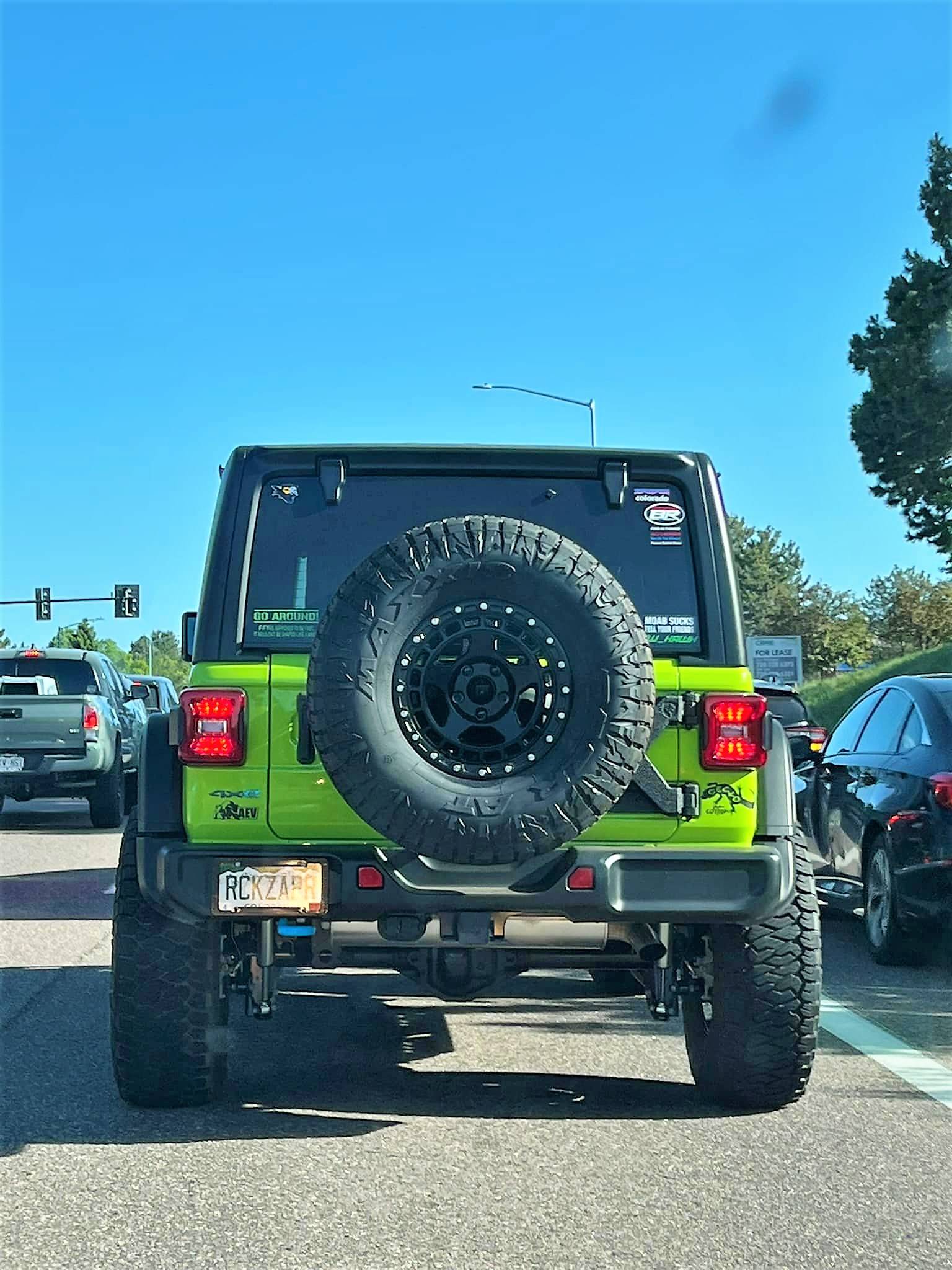 Jeep Wrangler JL Lets see those personalized plates!!! 285537717_10159160985492669_251407368552732011_n