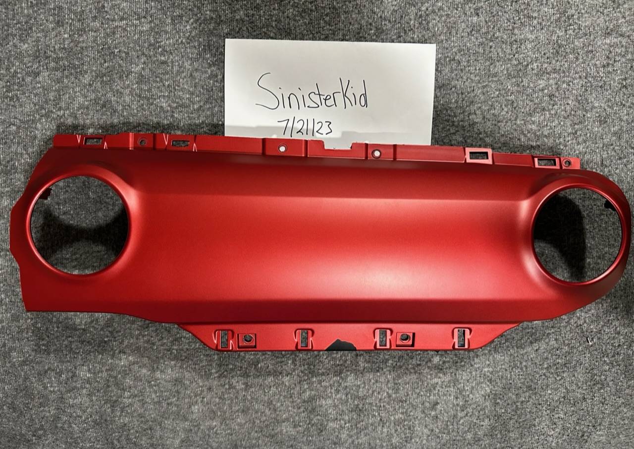 Jeep Wrangler JL 2023 Rubicon Red Dash Panels IMG_4336