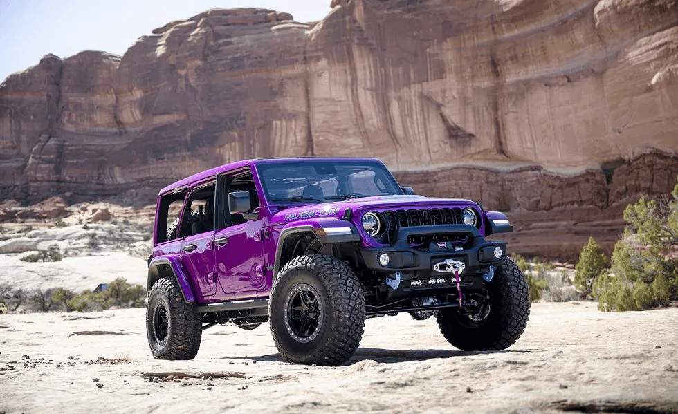 Jeep Wrangler JL Pink Jeep making a return for 2024 -- teaser? 1689962487725