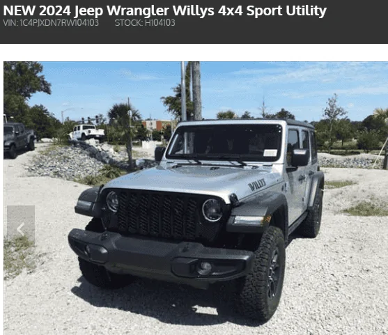 Jeep Wrangler JL 2024 Willys Front Grille 1689972095312